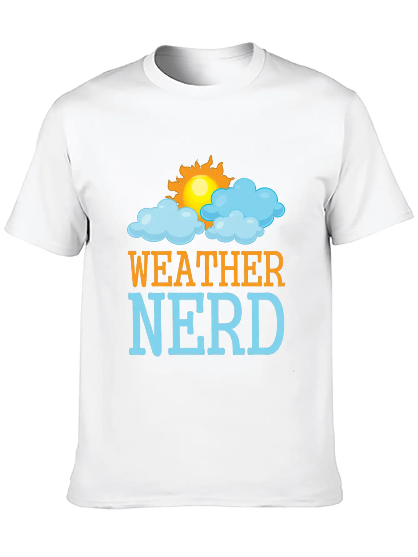 Weather Sun Meteorologist Weatherman Meteorology Breathable Soft Cotton T-Shirt – Timeless Casual Look