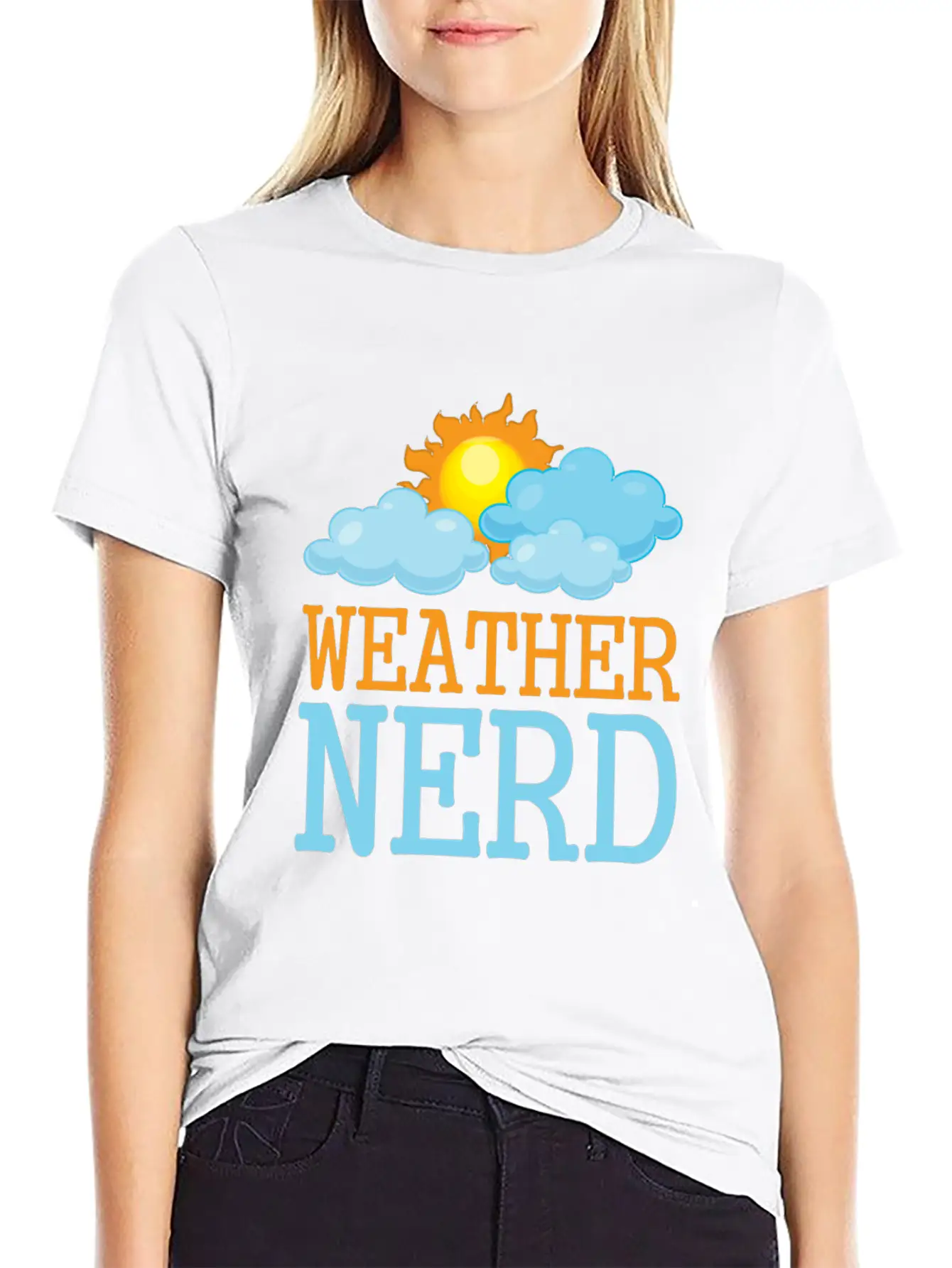 Weather Sun Meteorologist Weatherman Meteorology Breathable Soft Cotton T-Shirt – Timeless Casual Look