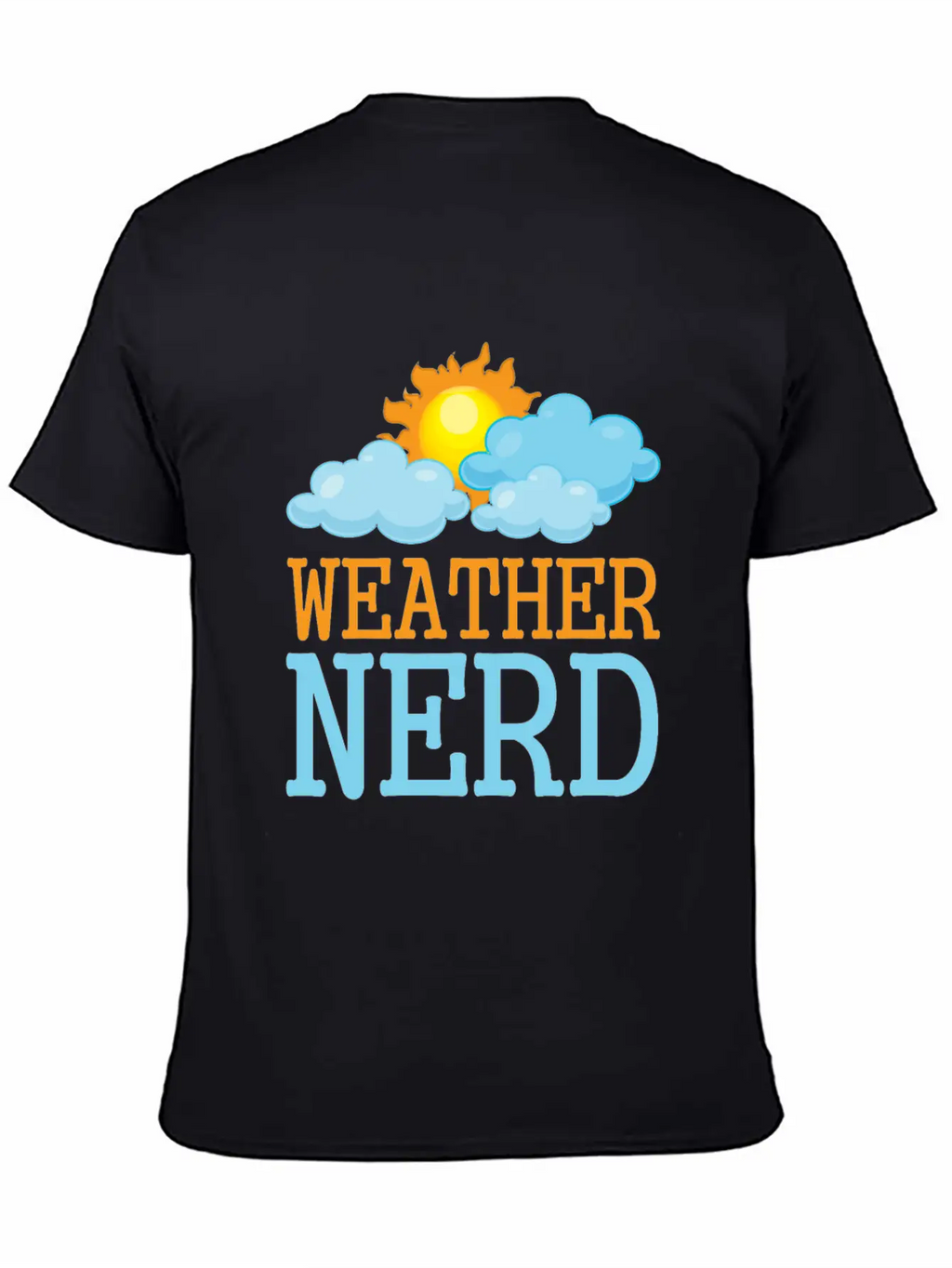 Weather Sun Meteorologist Weatherman Meteorology Breathable Soft Cotton T-Shirt – Timeless Casual Look