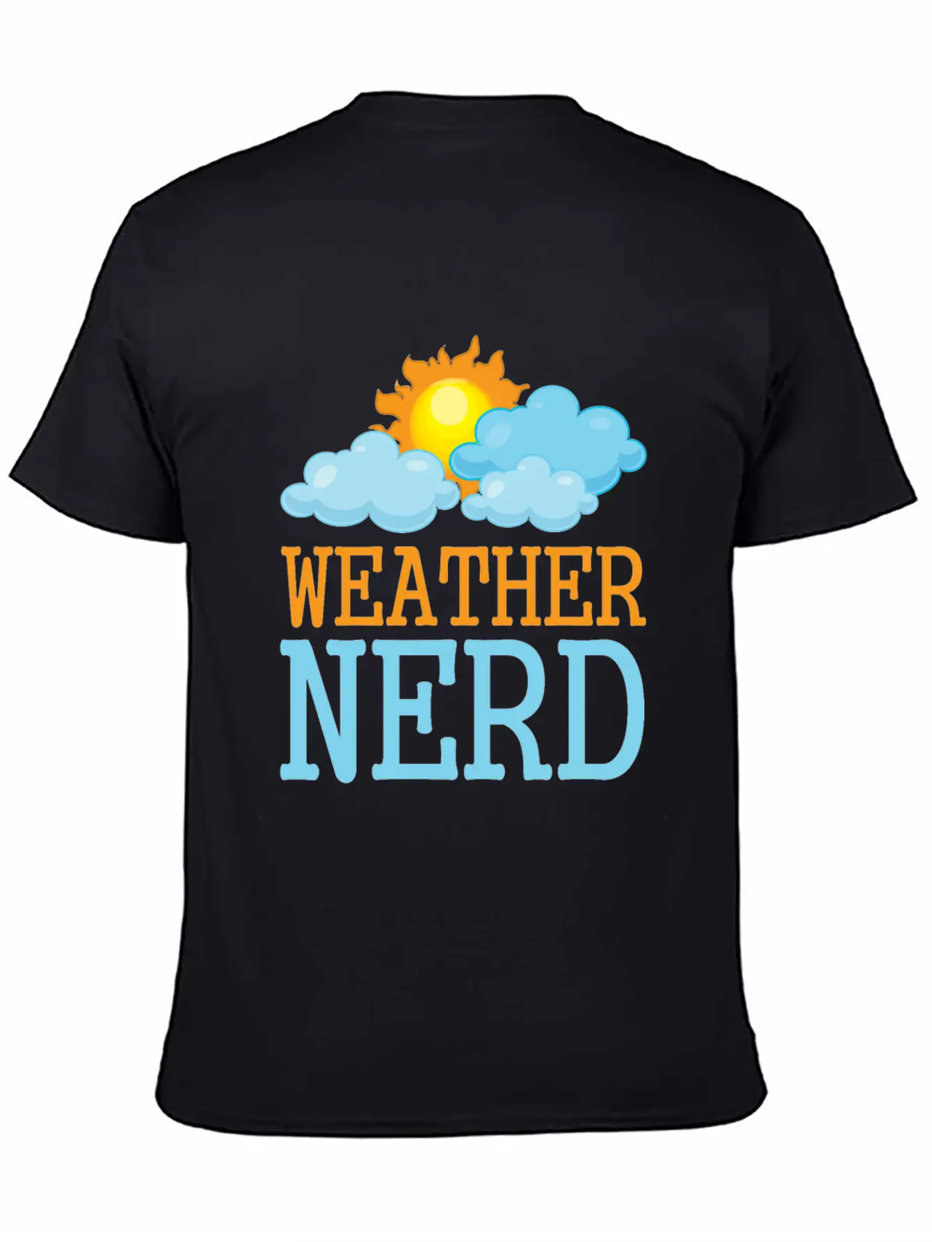 Weather Sun Meteorologist Weatherman Meteorology Breathable Soft Cotton T-Shirt – Timeless Casual Look