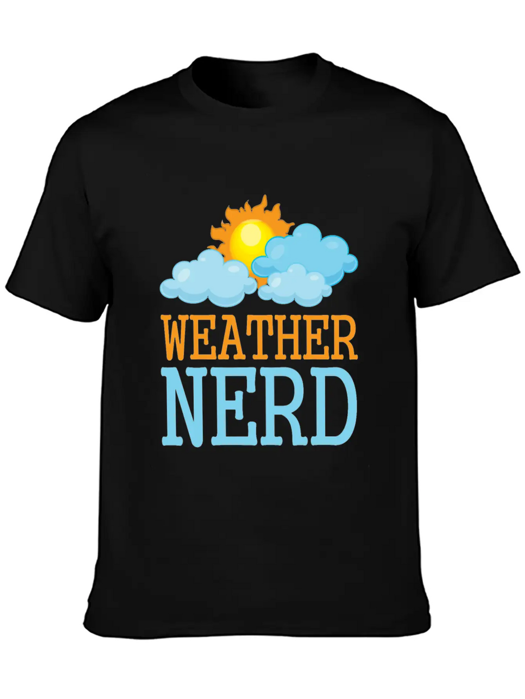 Weather Sun Meteorologist Weatherman Meteorology Breathable Soft Cotton T-Shirt – Timeless Casual Look