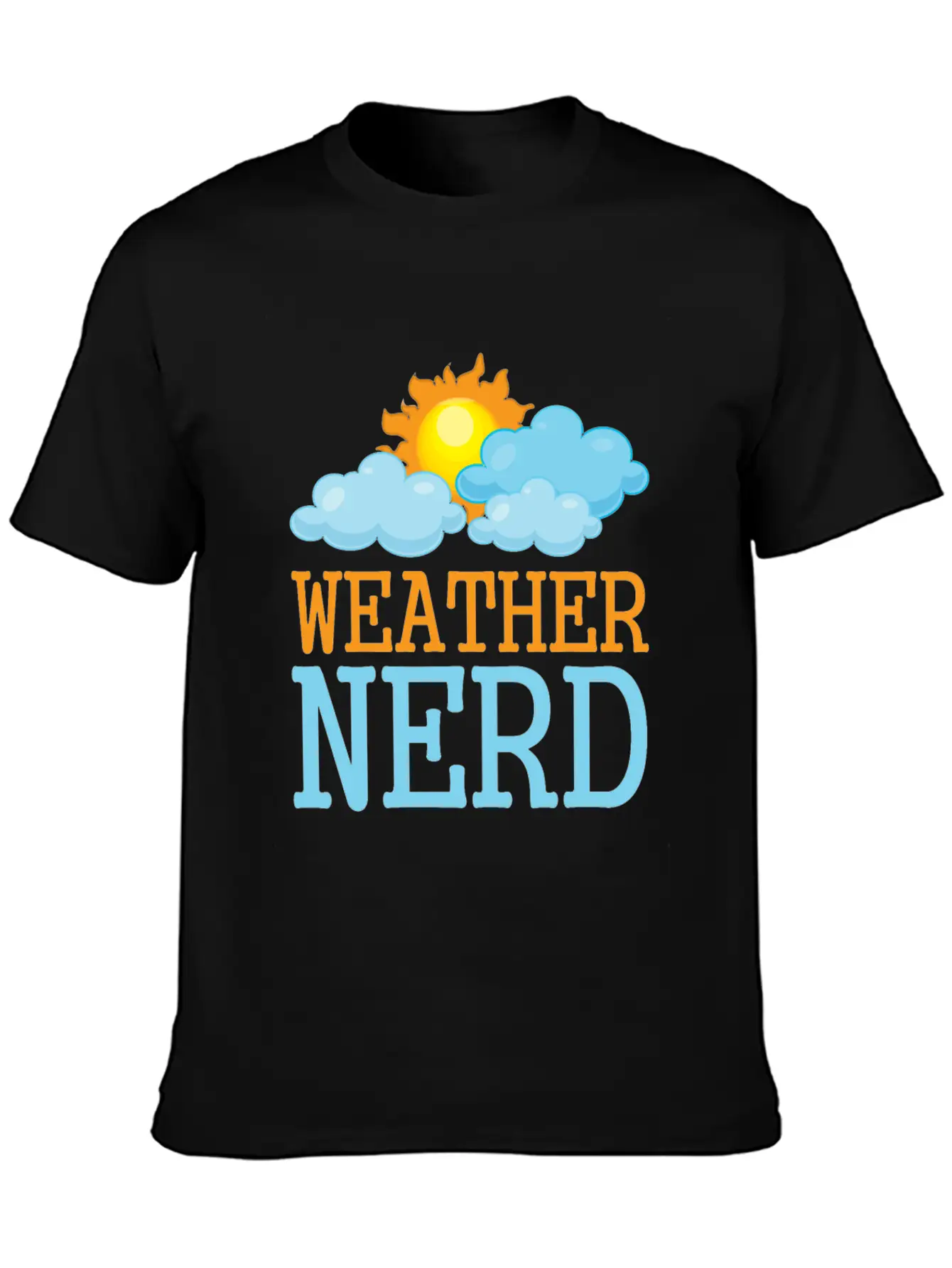 Weather Sun Meteorologist Weatherman Meteorology Breathable Soft Cotton T-Shirt – Timeless Casual Look