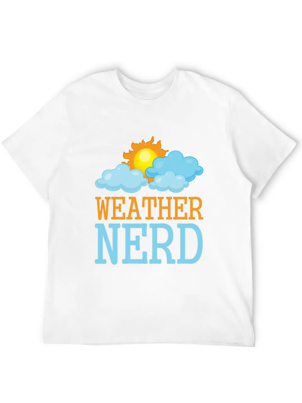 Weather Sun Meteorologist Weatherman Meteorology Breathable Soft Cotton T-Shirt – Timeless Casual Look