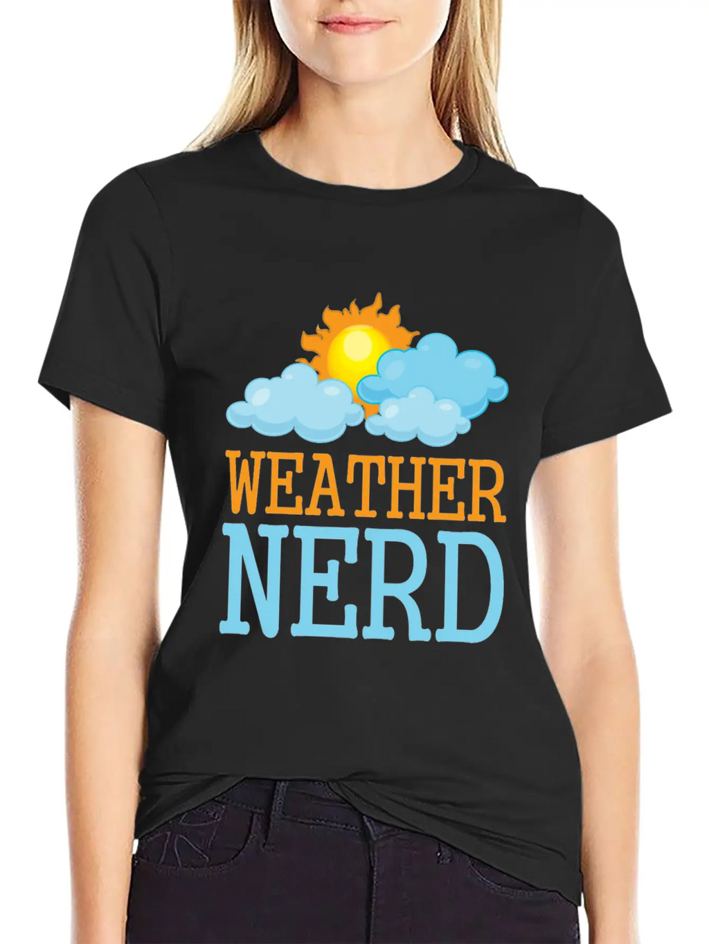 Weather Sun Meteorologist Weatherman Meteorology Breathable Soft Cotton T-Shirt – Timeless Casual Look