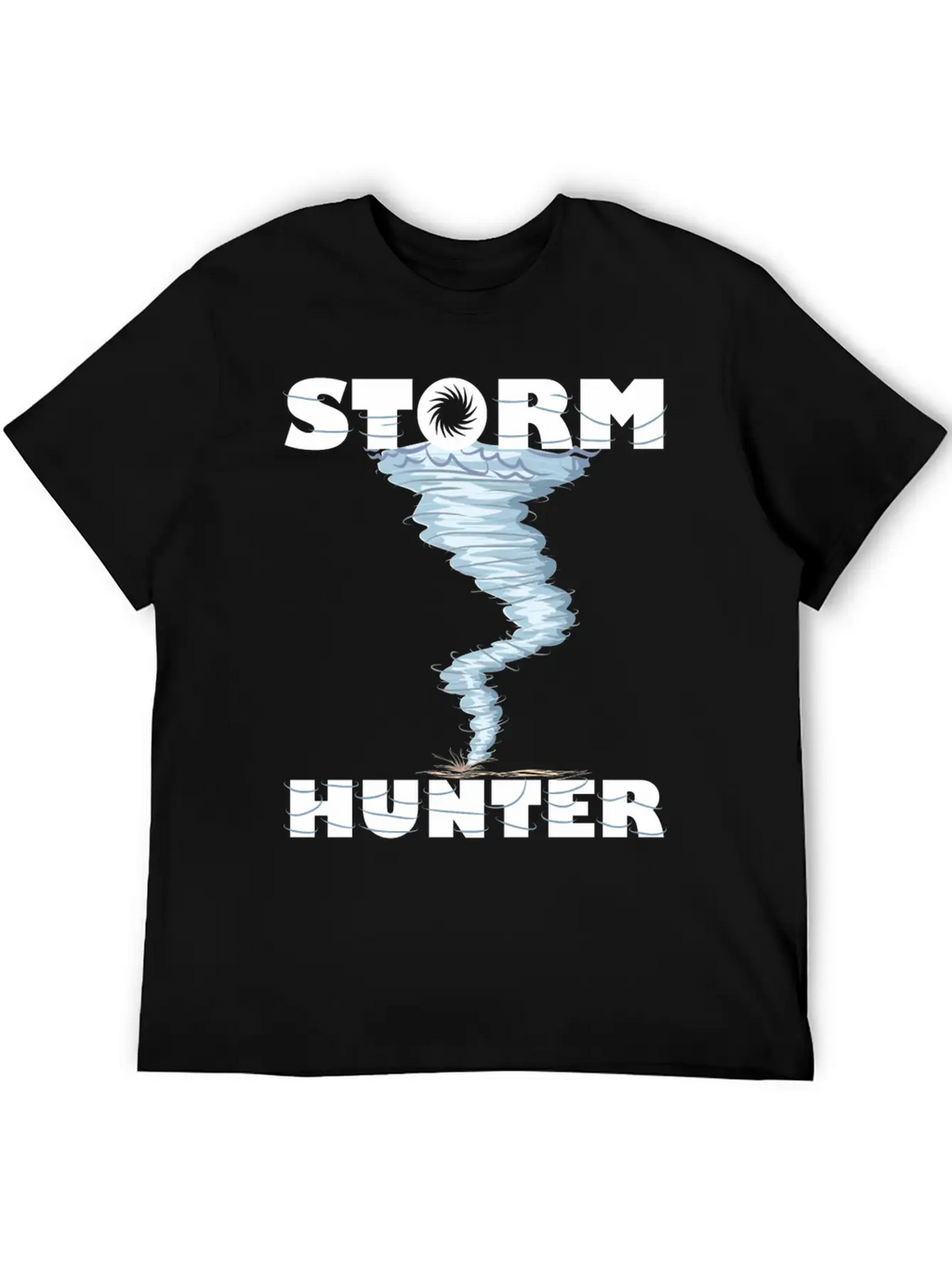 Weather Tornado Whirlwind Storm Hunter Cool Design Unisex Casual T-Shirt – Clean Design For Daily Comfort