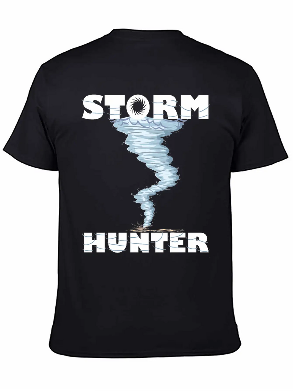 Weather Tornado Whirlwind Storm Hunter Cool Design Unisex Casual T-Shirt – Clean Design For Daily Comfort