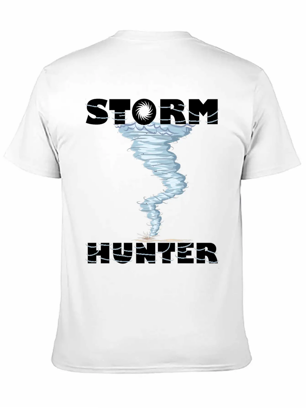 Weather Tornado Whirlwind Storm Hunter Cool Design Unisex Casual T-Shirt – Clean Design For Daily Comfort