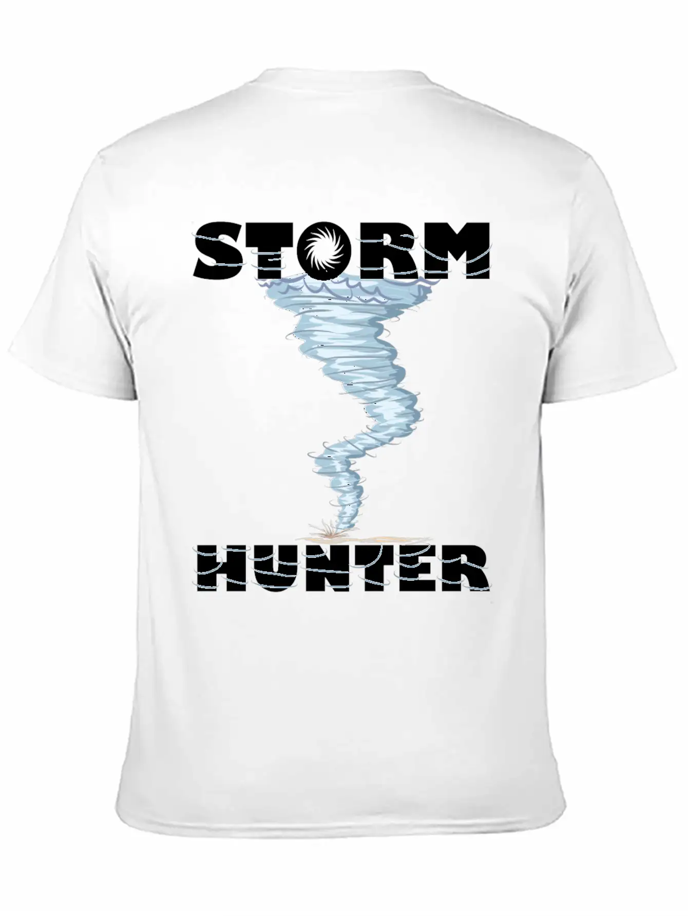 Weather Tornado Whirlwind Storm Hunter Cool Design Unisex Casual T-Shirt – Clean Design For Daily Comfort