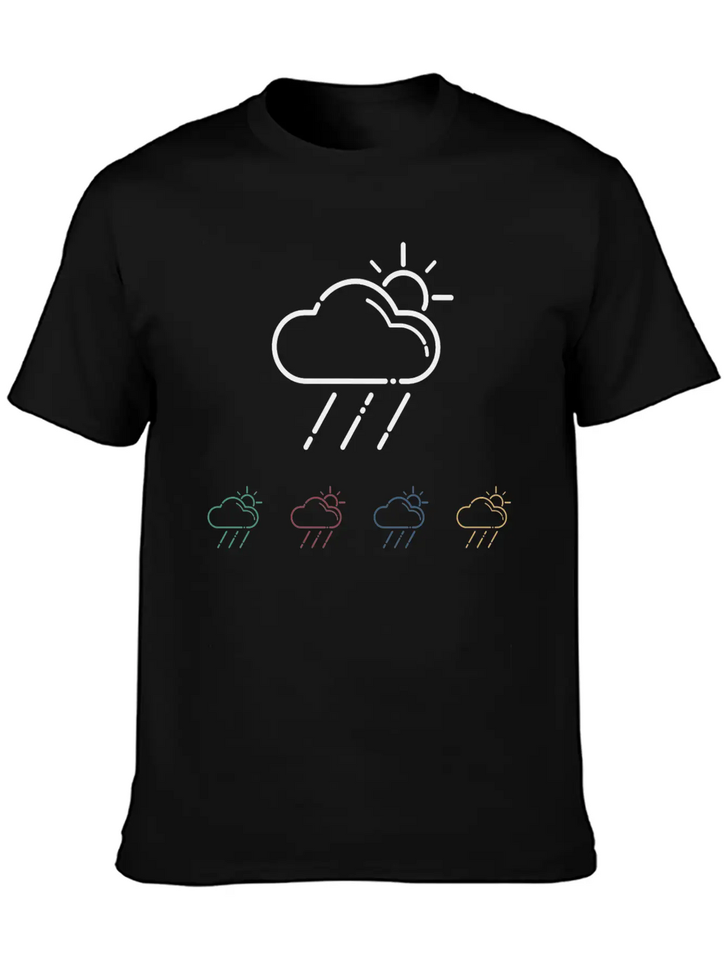 Weather Unisex Casual T-Shirt – Clean Design For Daily Comfort