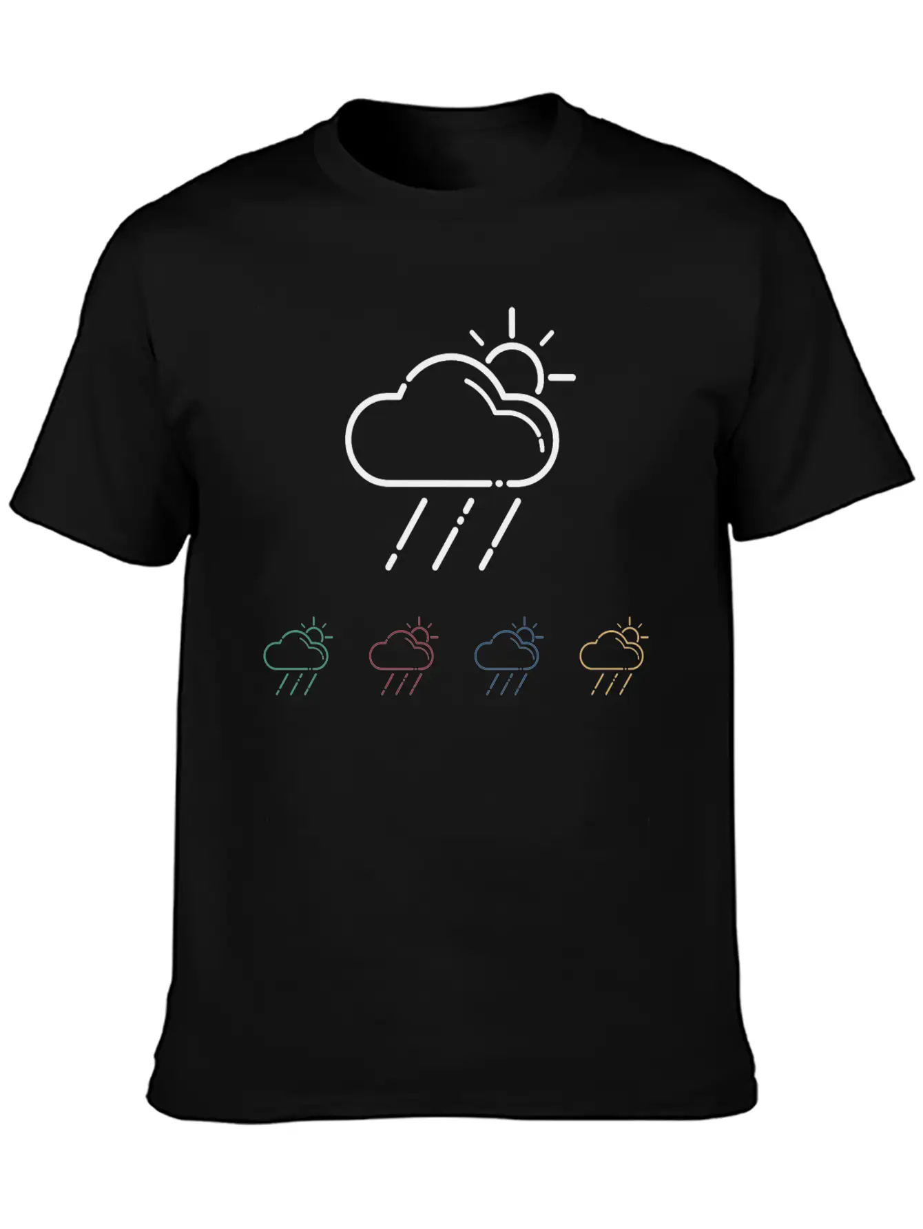 Weather Unisex Casual T-Shirt – Clean Design For Daily Comfort