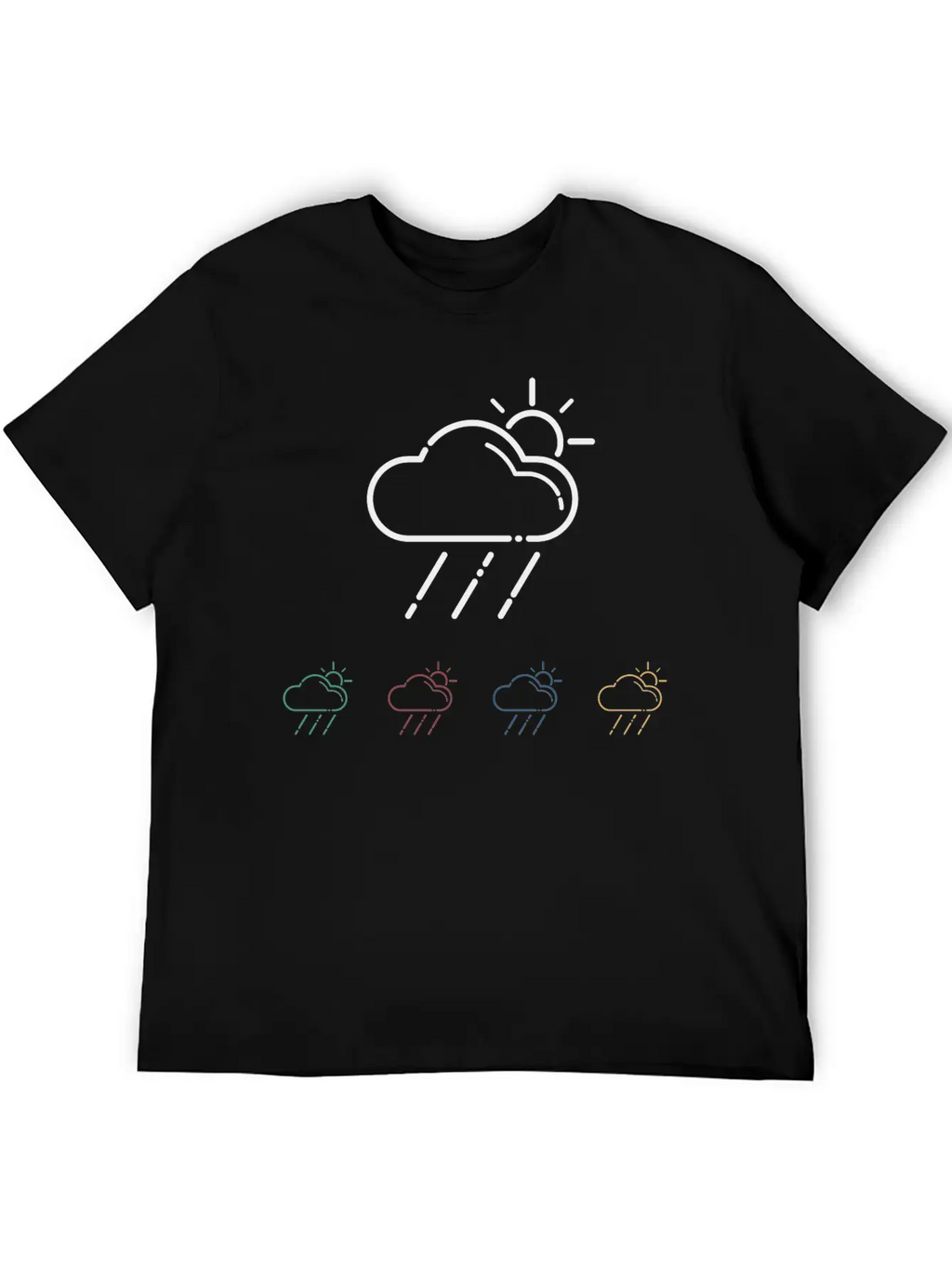 Weather Unisex Casual T-Shirt – Clean Design For Daily Comfort