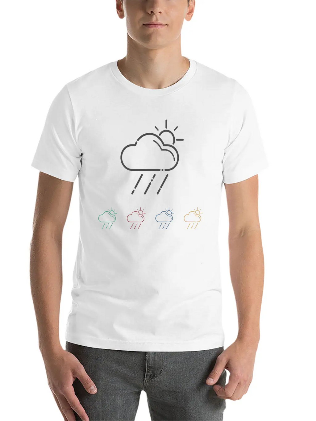 Weather Unisex Casual T-Shirt – Clean Design For Daily Comfort