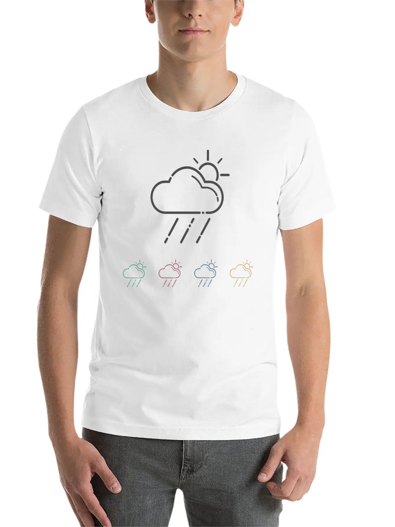 Weather Unisex Casual T-Shirt – Clean Design For Daily Comfort