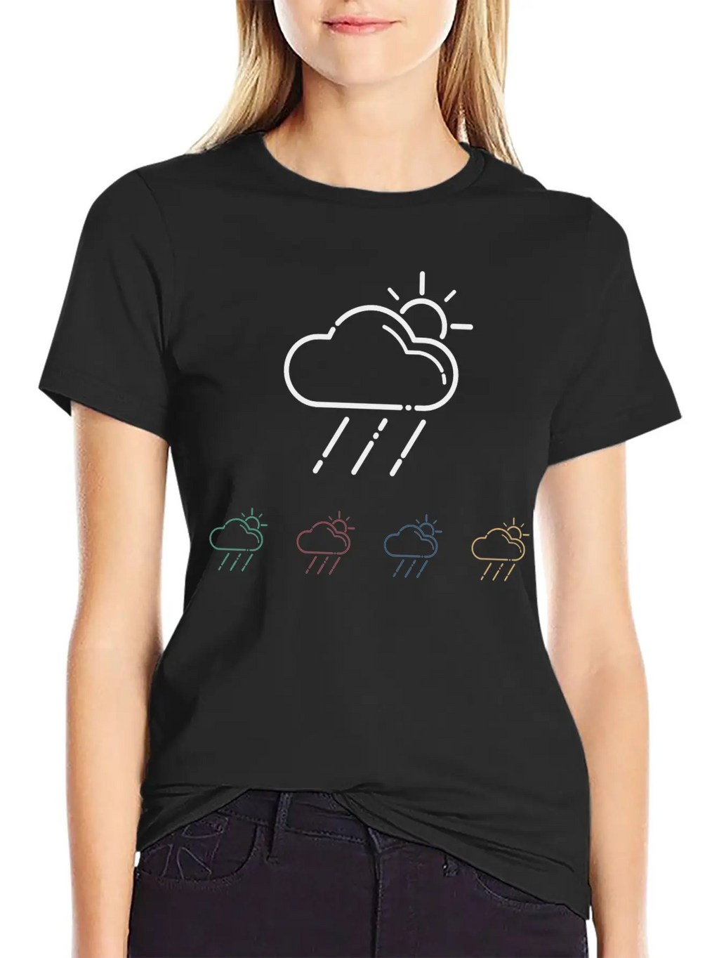Weather Unisex Casual T-Shirt – Clean Design For Daily Comfort