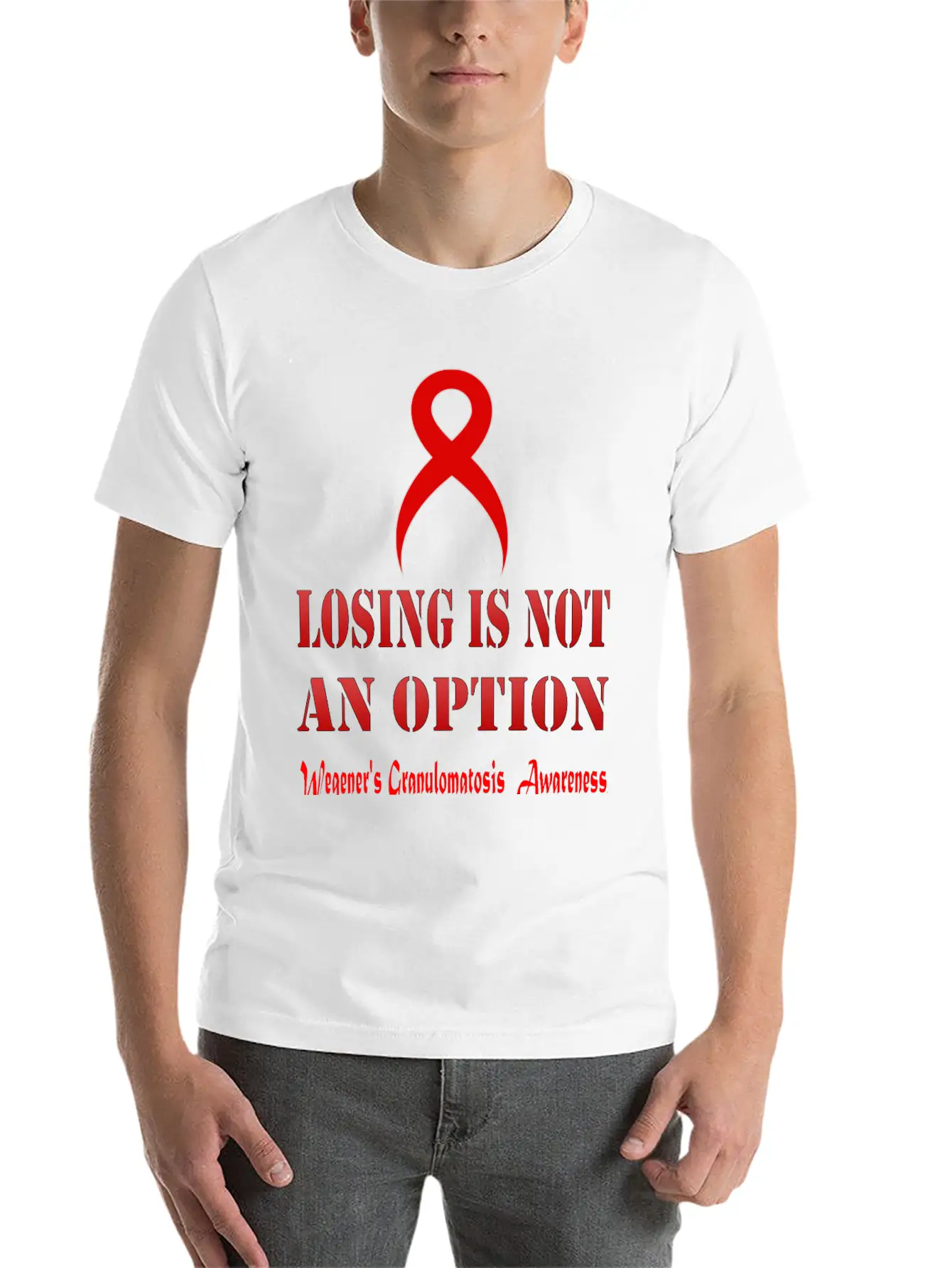 Wegener's Granulomatosis Awareness Essential Cotton Tee For Daily Outfits – Unisex Style