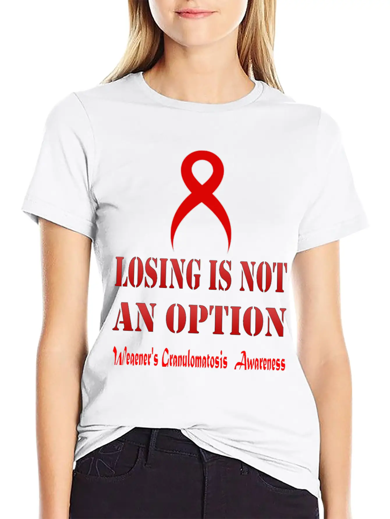 Wegener's Granulomatosis Awareness Essential Cotton Tee For Daily Outfits – Unisex Style