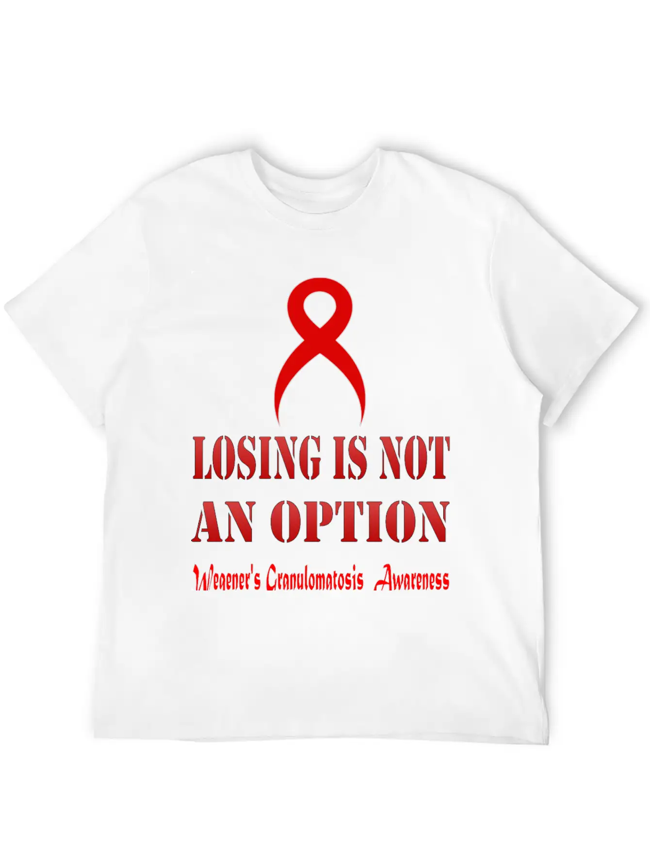 Wegener's Granulomatosis Awareness Essential Cotton Tee For Daily Outfits – Unisex Style