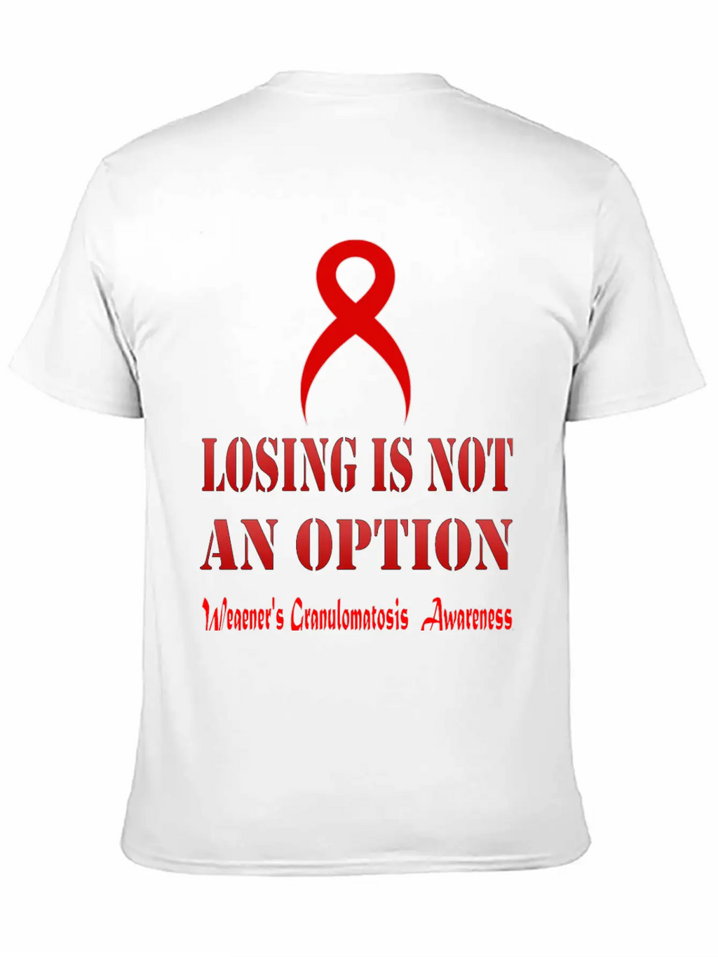 Wegener's Granulomatosis Awareness Essential Cotton Tee For Daily Outfits – Unisex Style