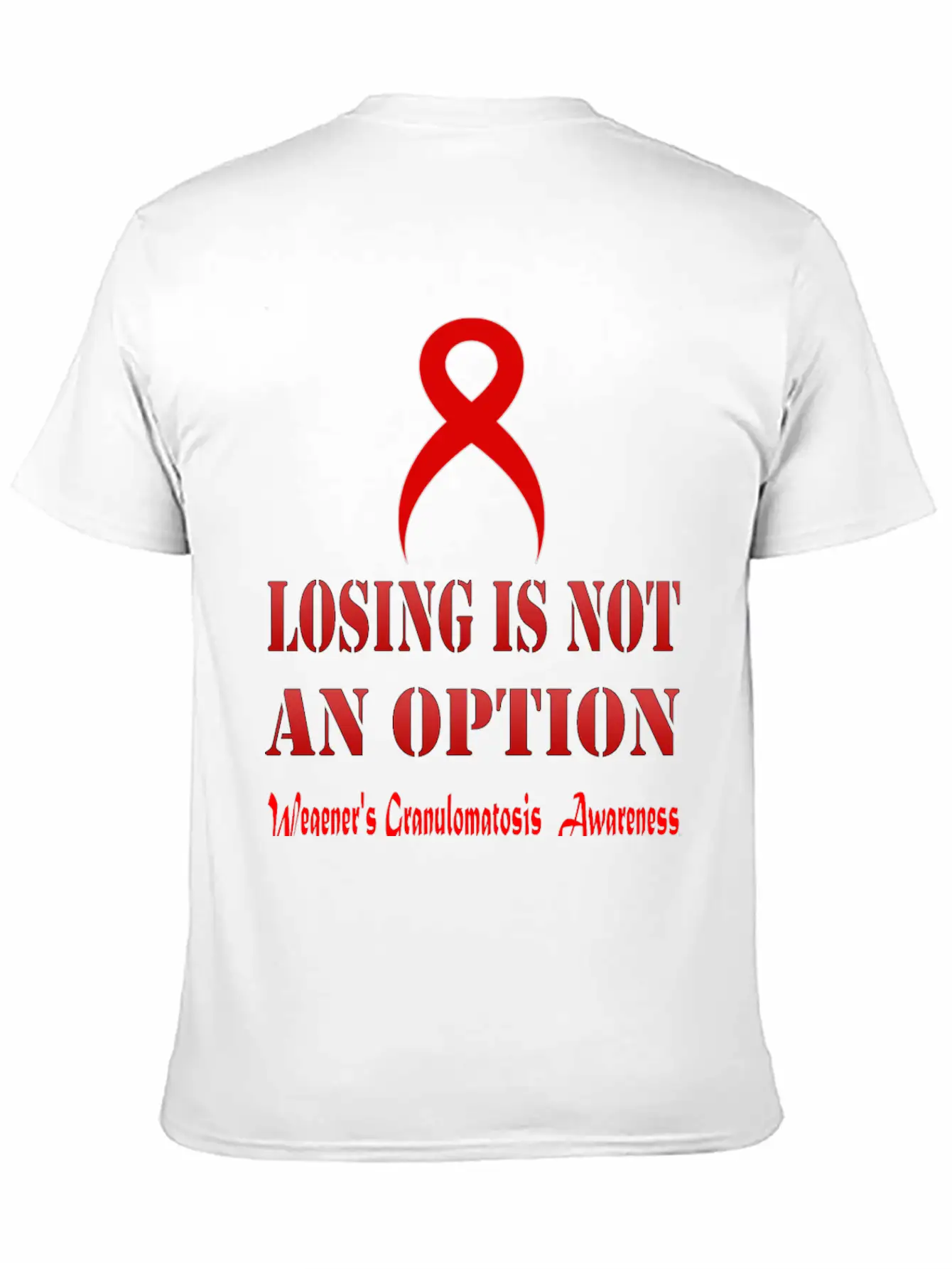 Wegener's Granulomatosis Awareness Essential Cotton Tee For Daily Outfits – Unisex Style
