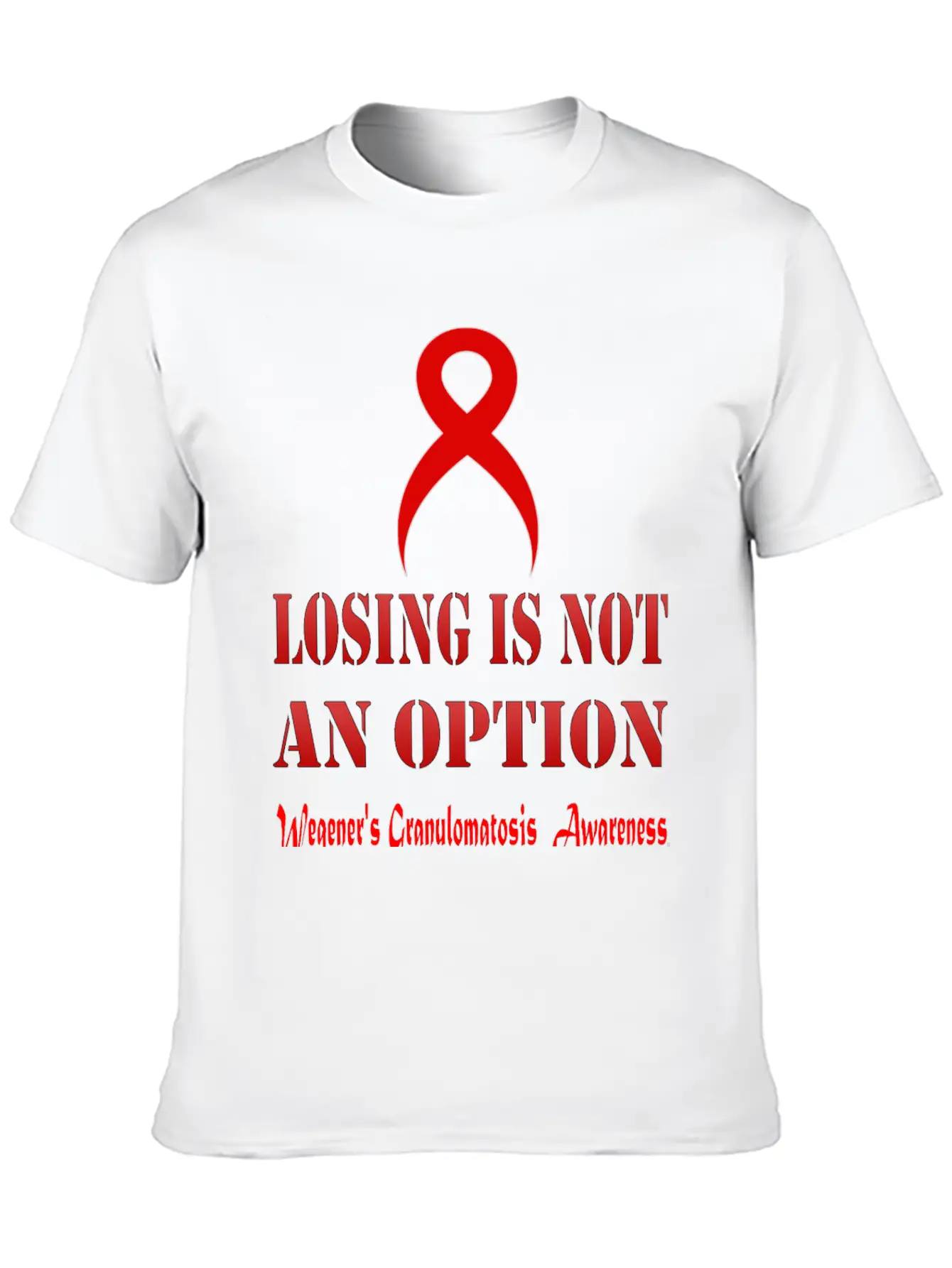 Wegener's Granulomatosis Awareness Essential Cotton Tee For Daily Outfits – Unisex Style