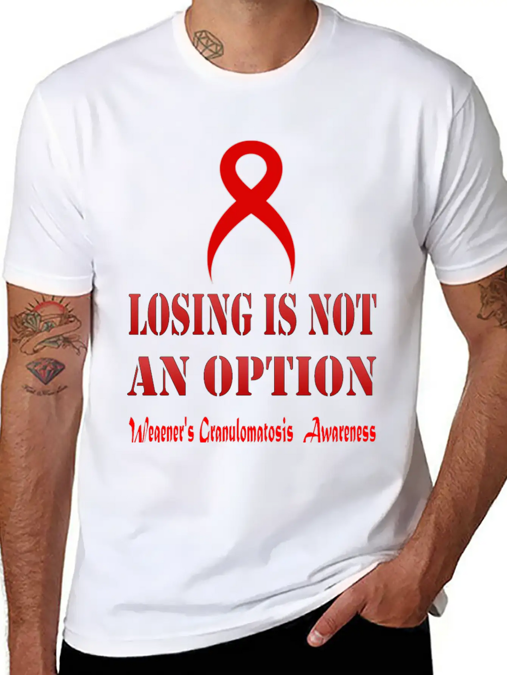 Wegener's Granulomatosis Awareness Essential Cotton Tee For Daily Outfits – Unisex Style