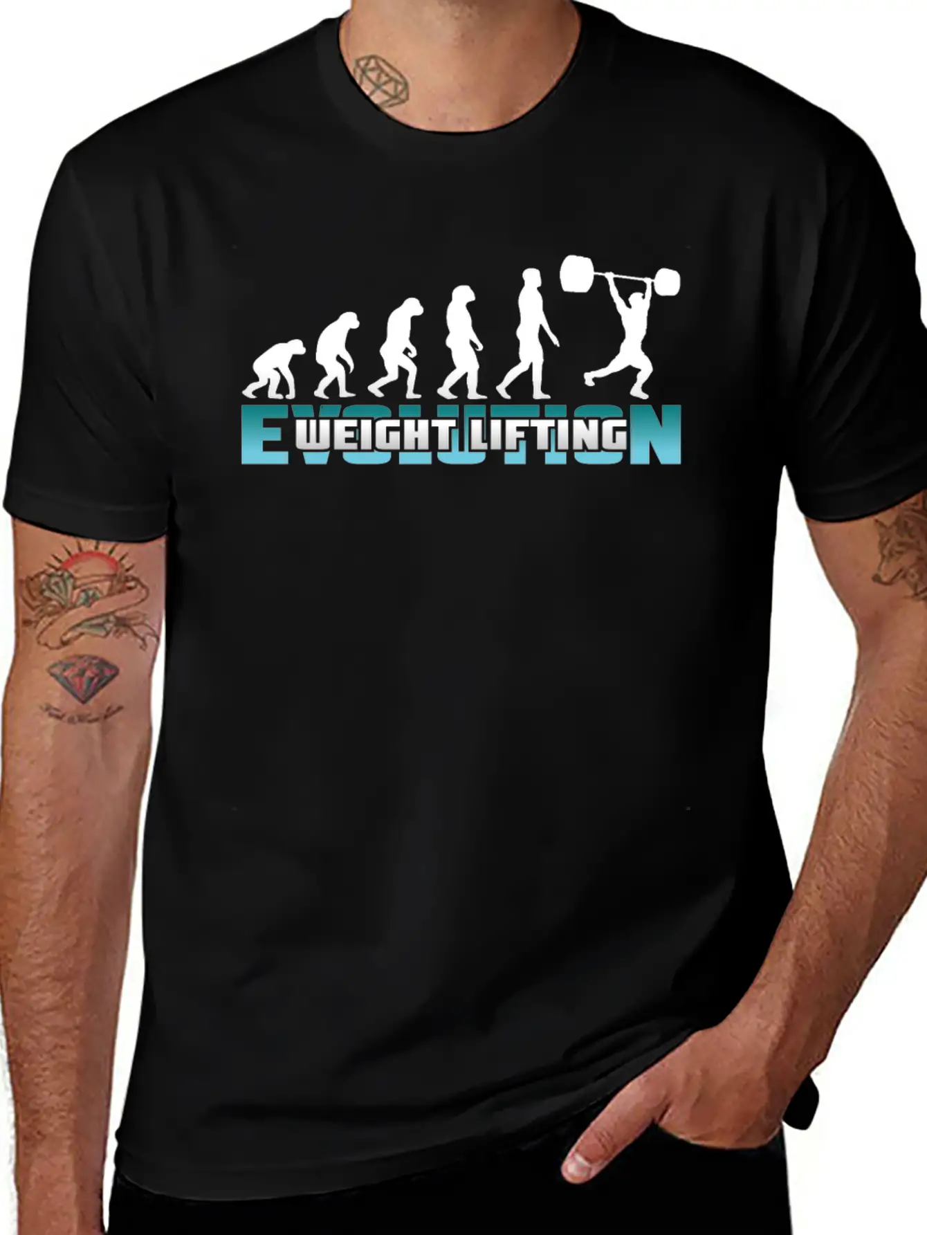 Weight Lifting Bodybuilding Studio Universe Unisex Casual T-Shirt – Clean Design For Daily Comfort