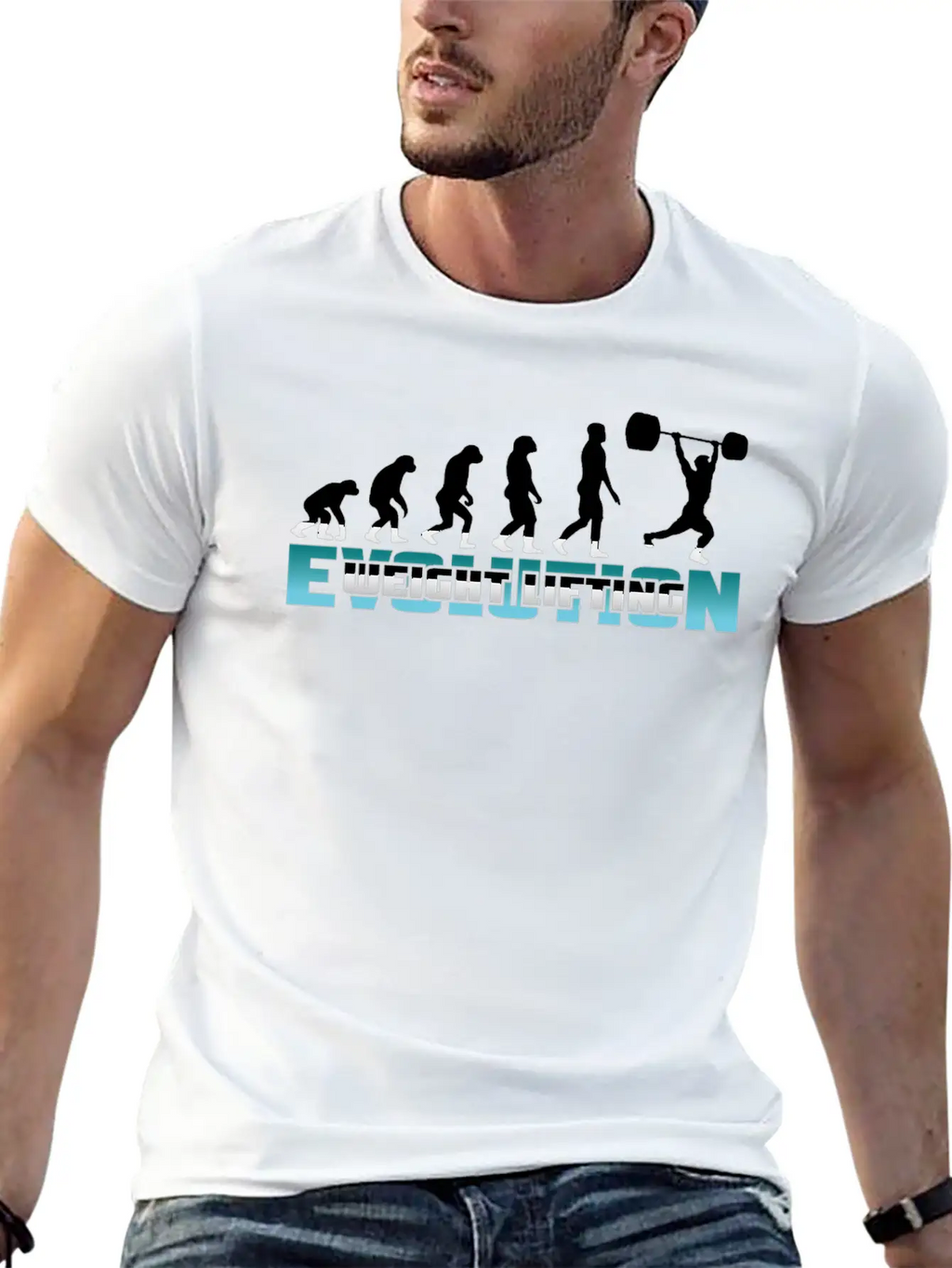 Weight Lifting Bodybuilding Studio Universe Unisex Casual T-Shirt – Clean Design For Daily Comfort