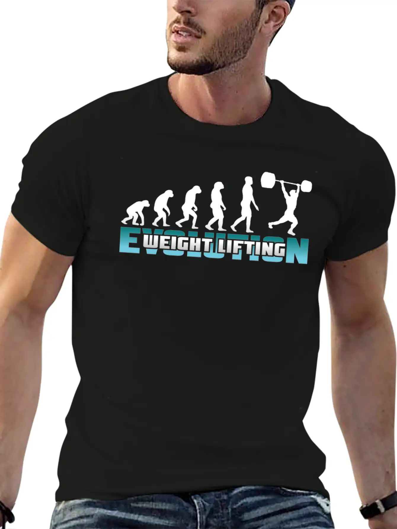 Weight Lifting Bodybuilding Studio Universe Unisex Casual T-Shirt – Clean Design For Daily Comfort