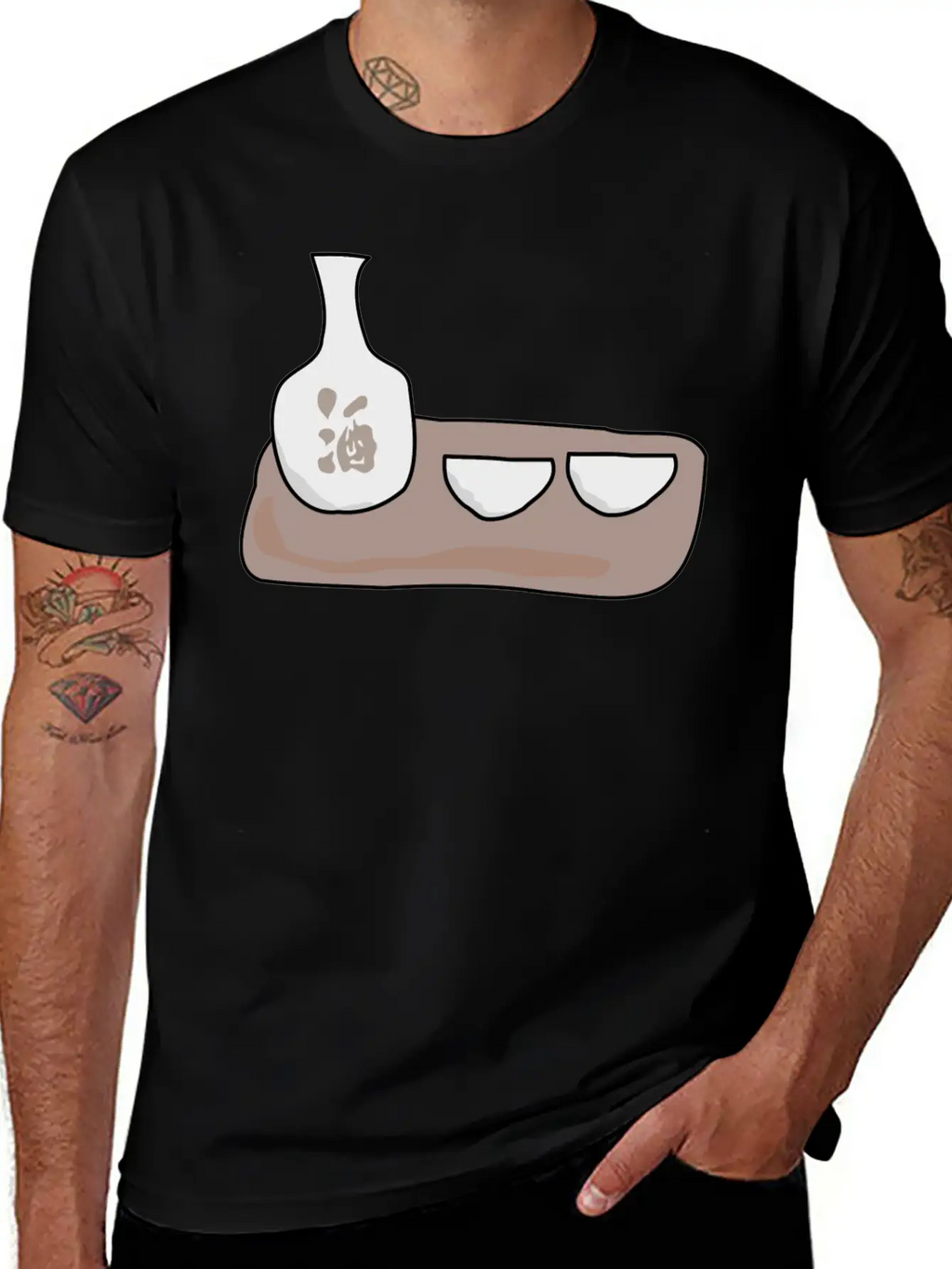 Wein Wine Flasche Glas Bottle Barrels Glasses120 Classic Fit Graphic Tee For Daily Comfort – Unisex Cotton Shirt