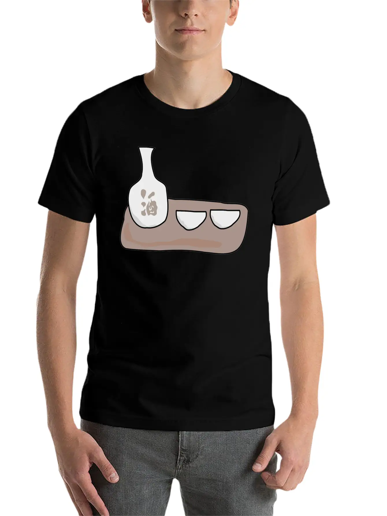 Wein Wine Flasche Glas Bottle Barrels Glasses120 Classic Fit Graphic Tee For Daily Comfort – Unisex Cotton Shirt
