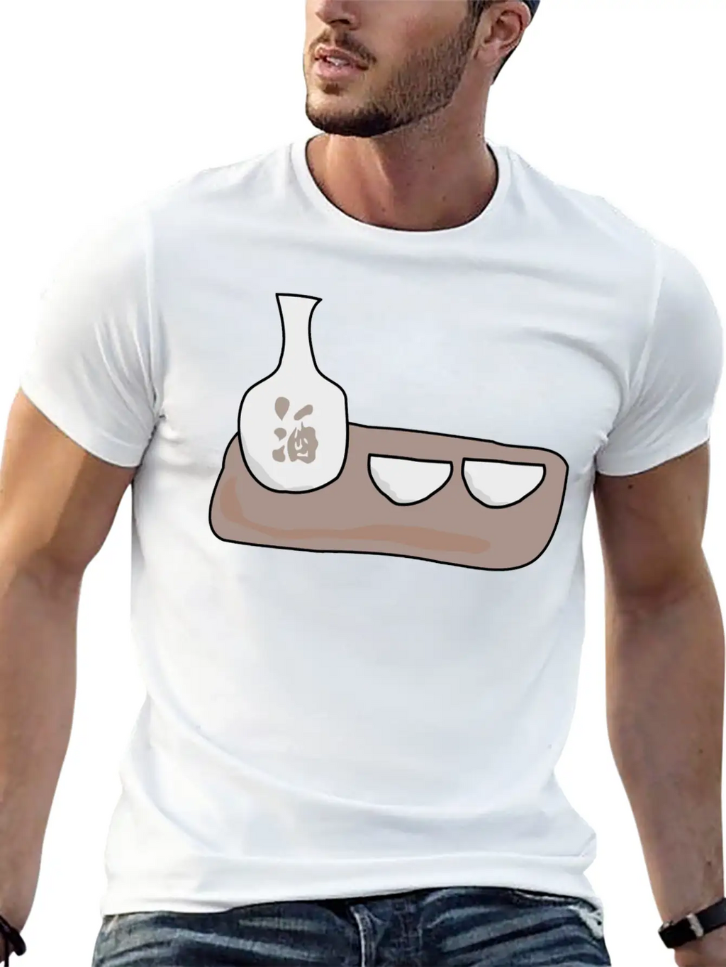 Wein Wine Flasche Glas Bottle Barrels Glasses120 Classic Fit Graphic Tee For Daily Comfort – Unisex Cotton Shirt