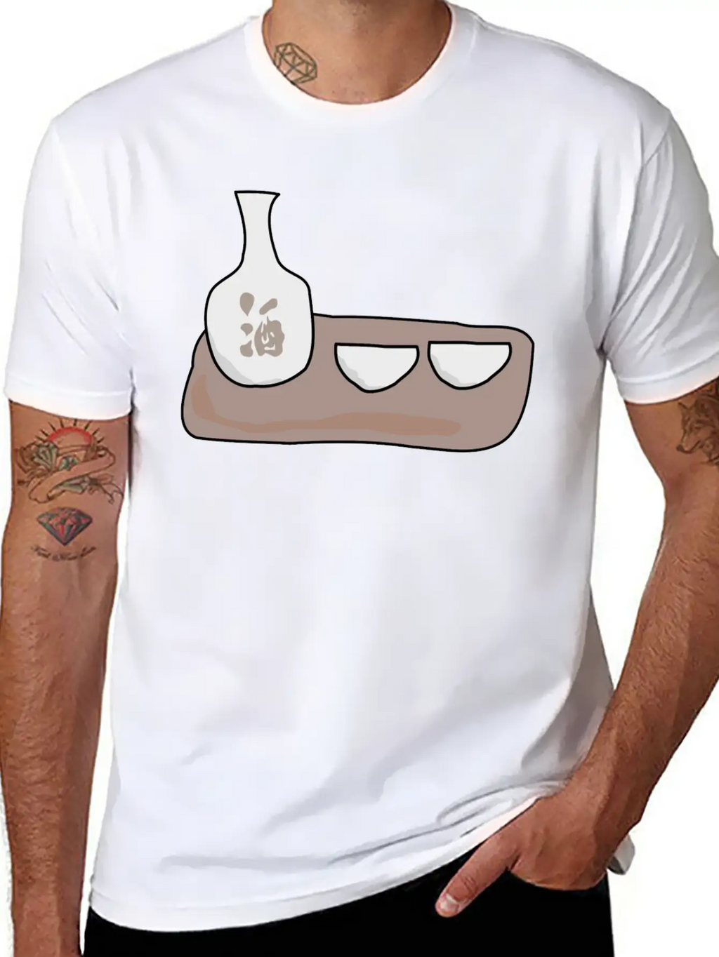 Wein Wine Flasche Glas Bottle Barrels Glasses120 Classic Fit Graphic Tee For Daily Comfort – Unisex Cotton Shirt