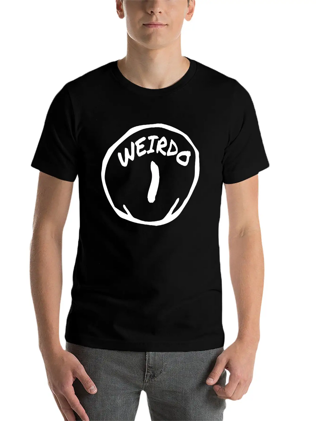WEIRD 1 And 2 Stylish Everyday T-Shirt – Unisex Basic Cotton Tee