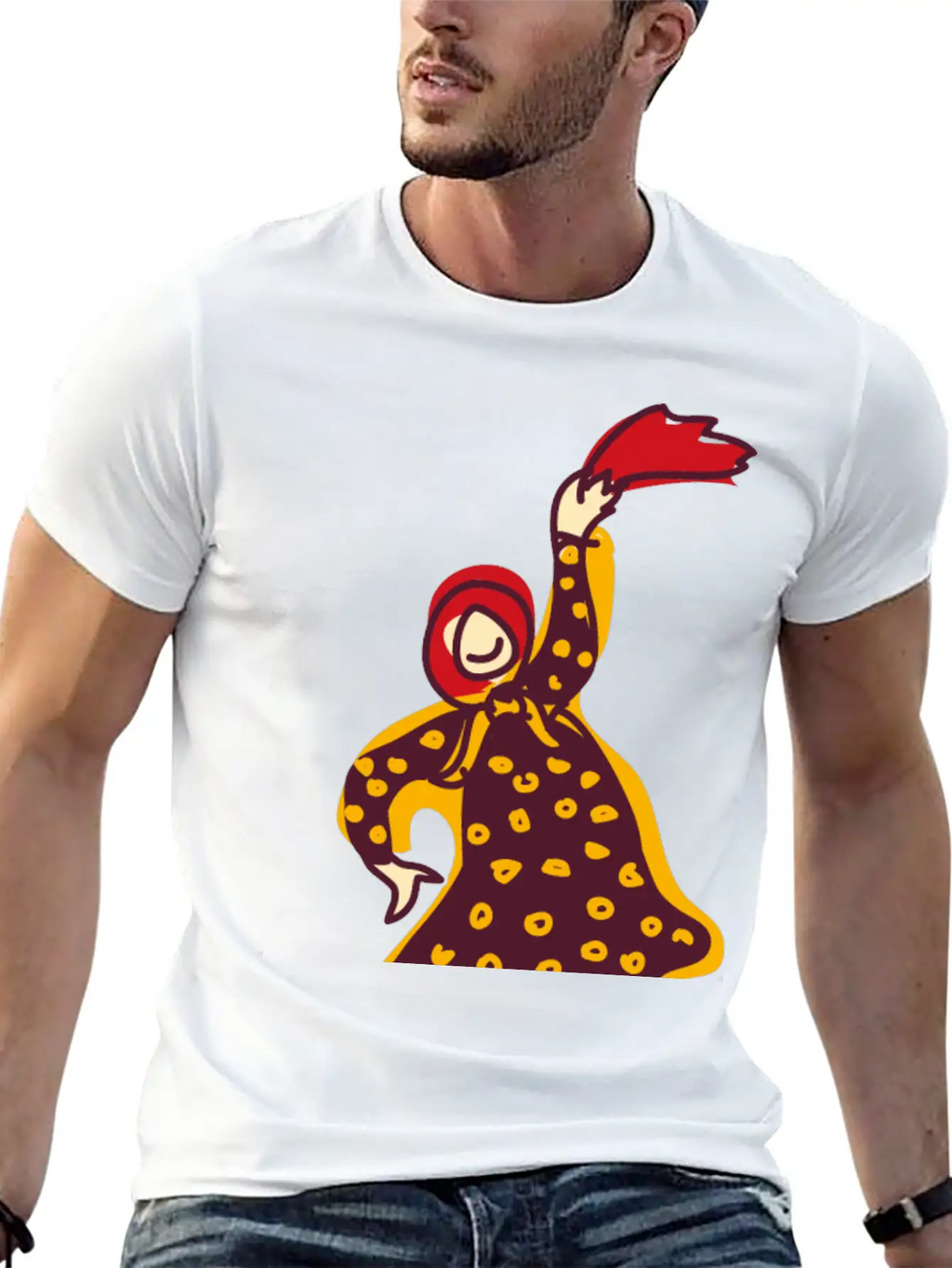 Weird Dancer Casual Graphic T-Shirt – Simple And Comfortable Daily Wear