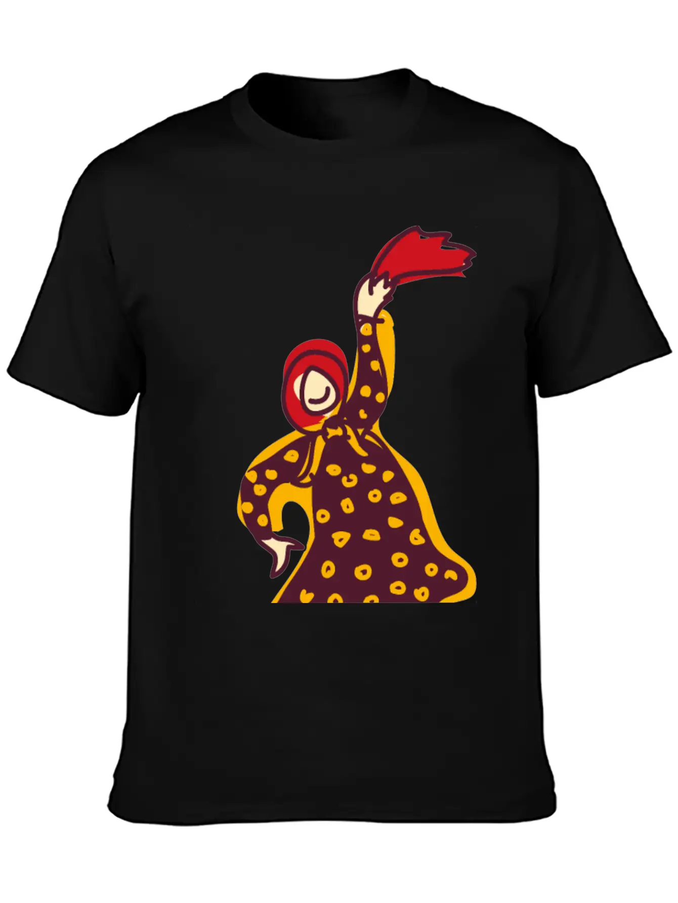 Weird Dancer Casual Graphic T-Shirt – Simple And Comfortable Daily Wear