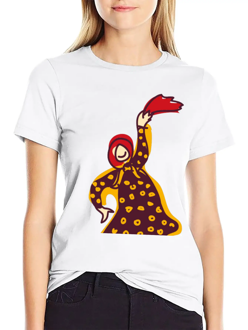 Weird Dancer Casual Graphic T-Shirt – Simple And Comfortable Daily Wear