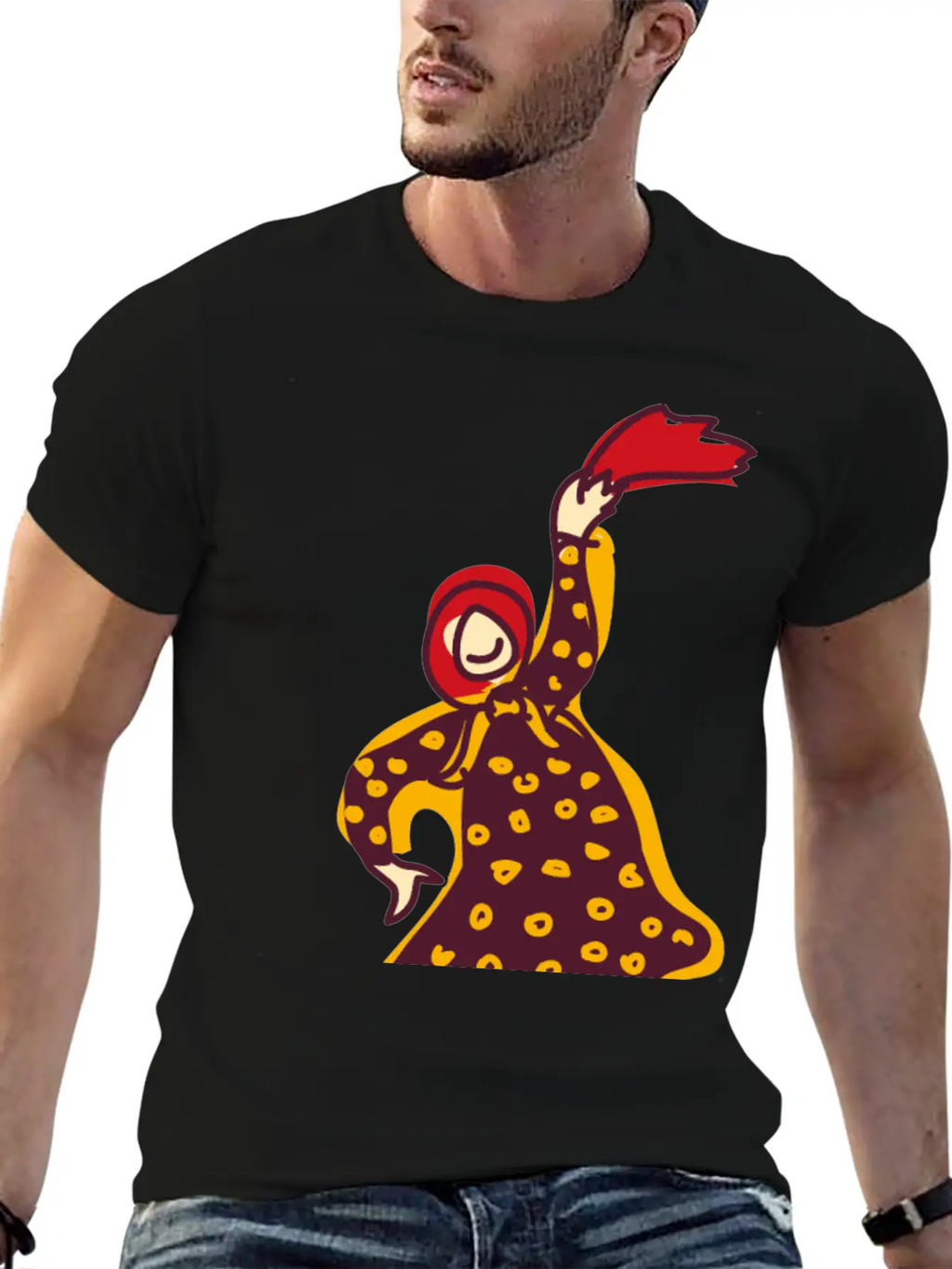Weird Dancer Casual Graphic T-Shirt – Simple And Comfortable Daily Wear