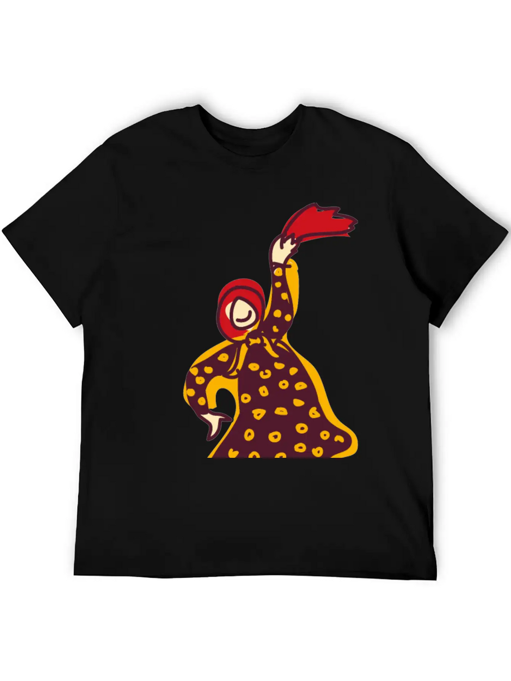 Weird Dancer Casual Graphic T-Shirt – Simple And Comfortable Daily Wear