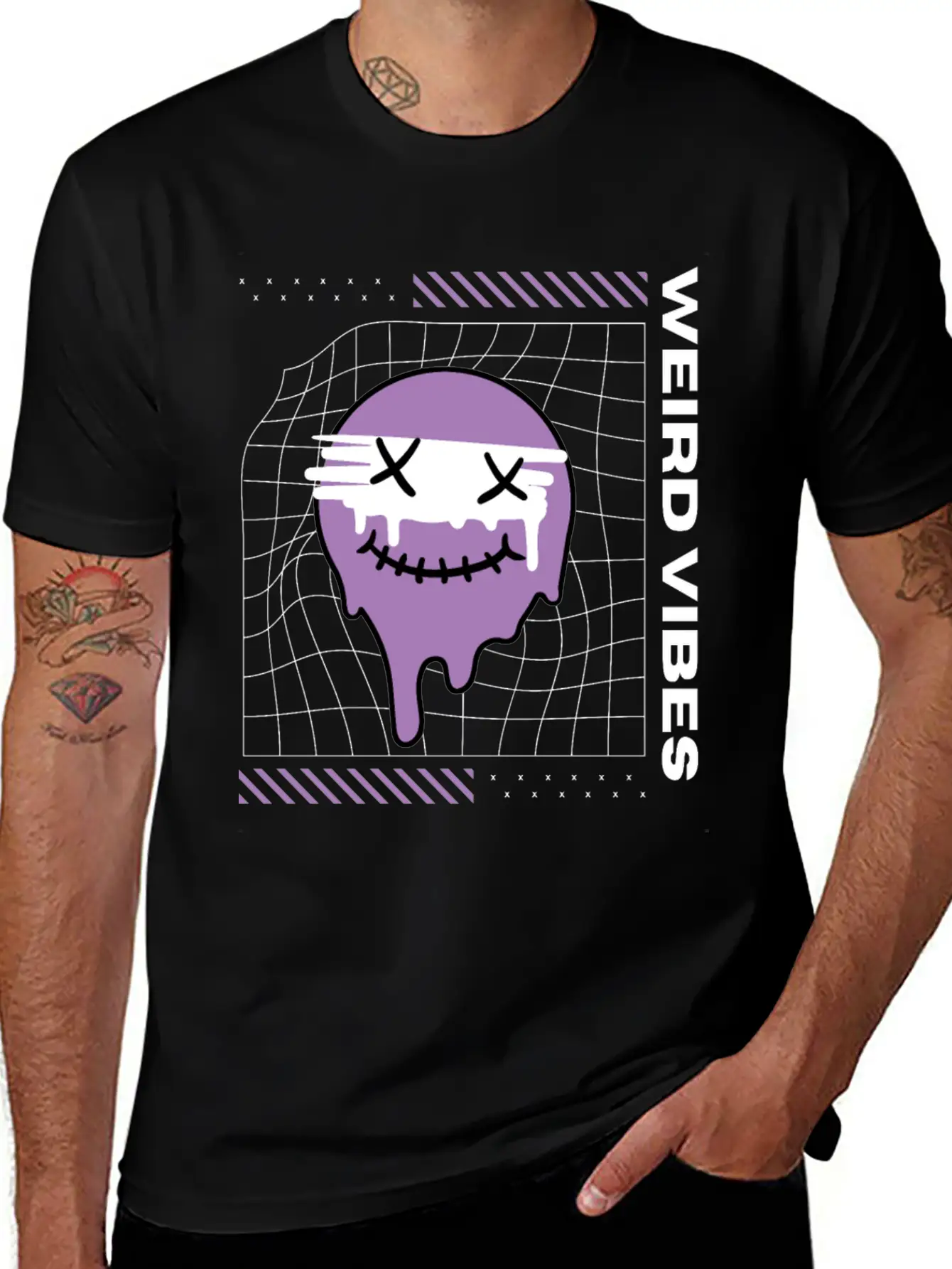 Weird Vibes Only Unisex Casual T-Shirt – Clean Design For Daily Comfort