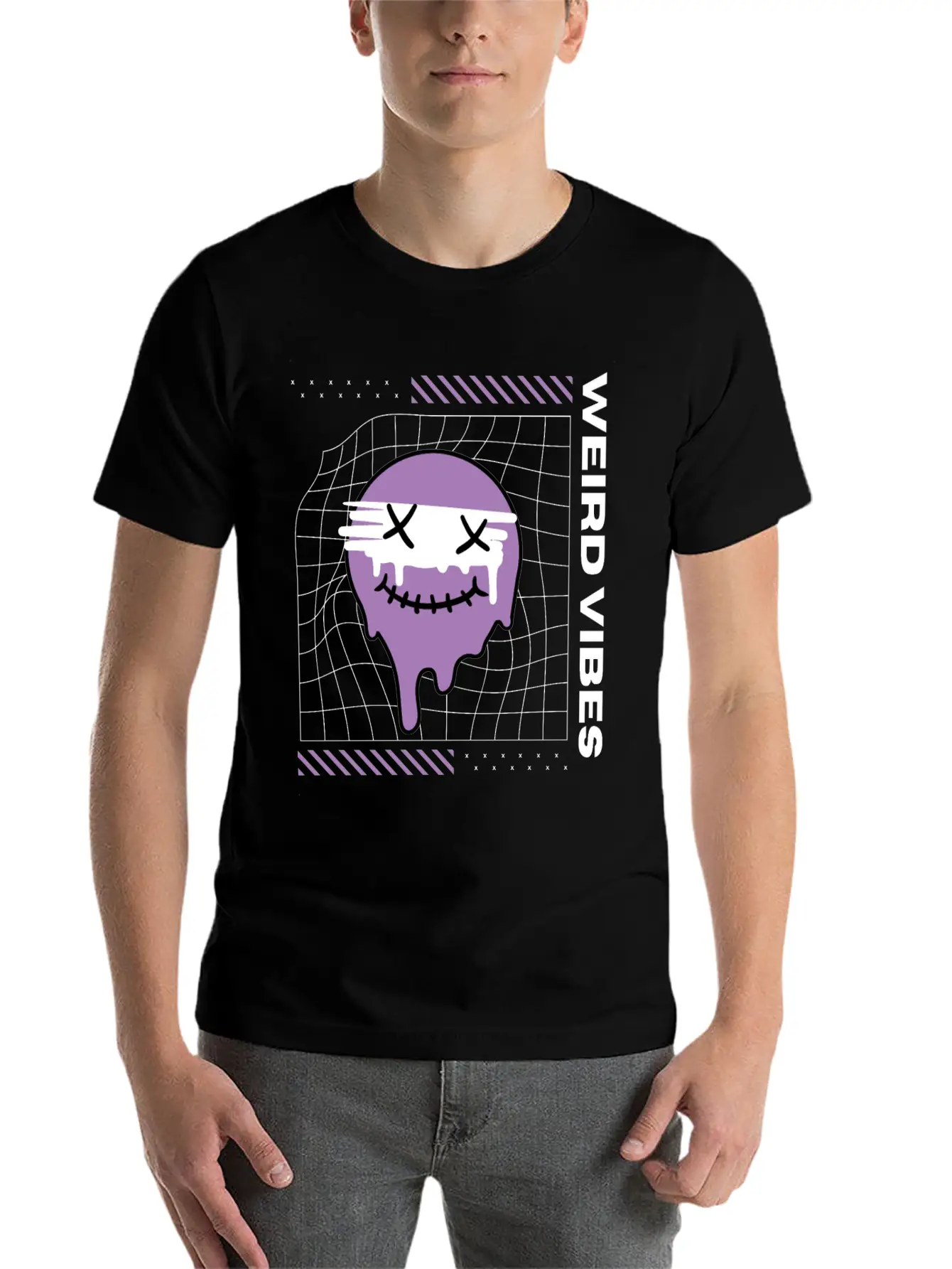 Weird Vibes Only Unisex Casual T-Shirt – Clean Design For Daily Comfort