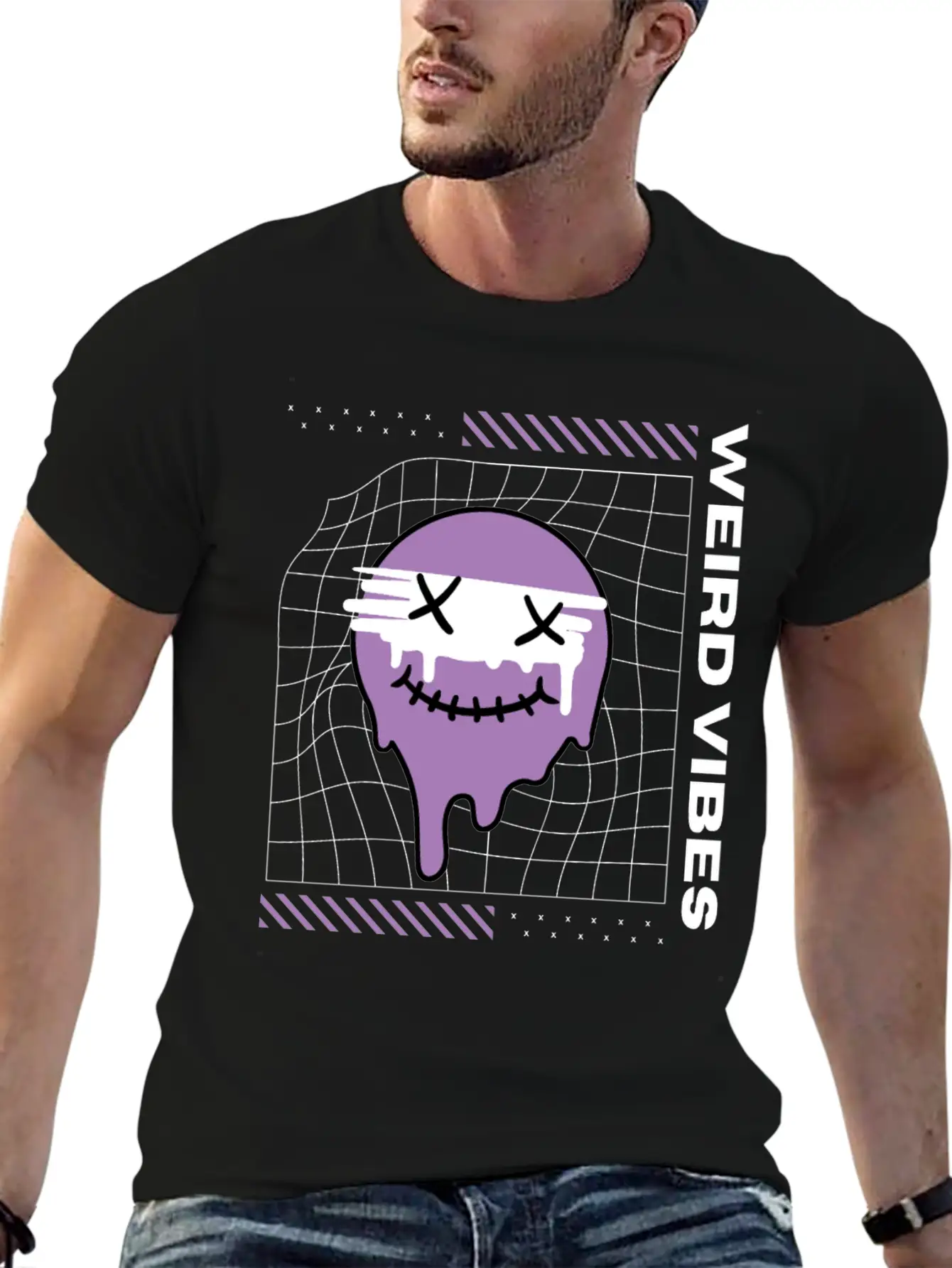 Weird Vibes Only Unisex Casual T-Shirt – Clean Design For Daily Comfort