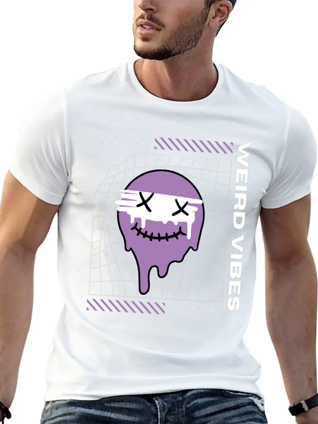 Weird Vibes Only Unisex Casual T-Shirt – Clean Design For Daily Comfort