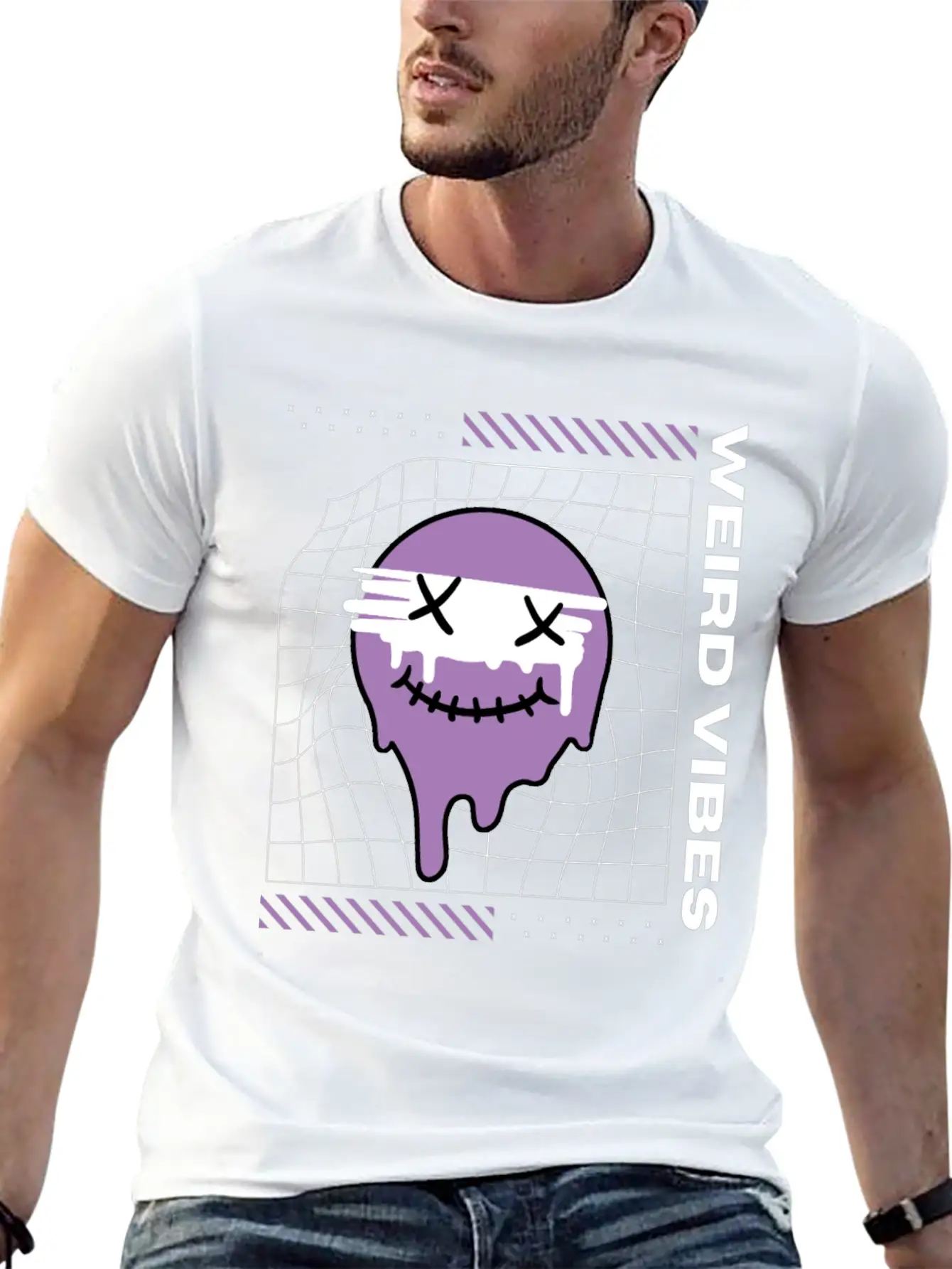 Weird Vibes Only Unisex Casual T-Shirt – Clean Design For Daily Comfort