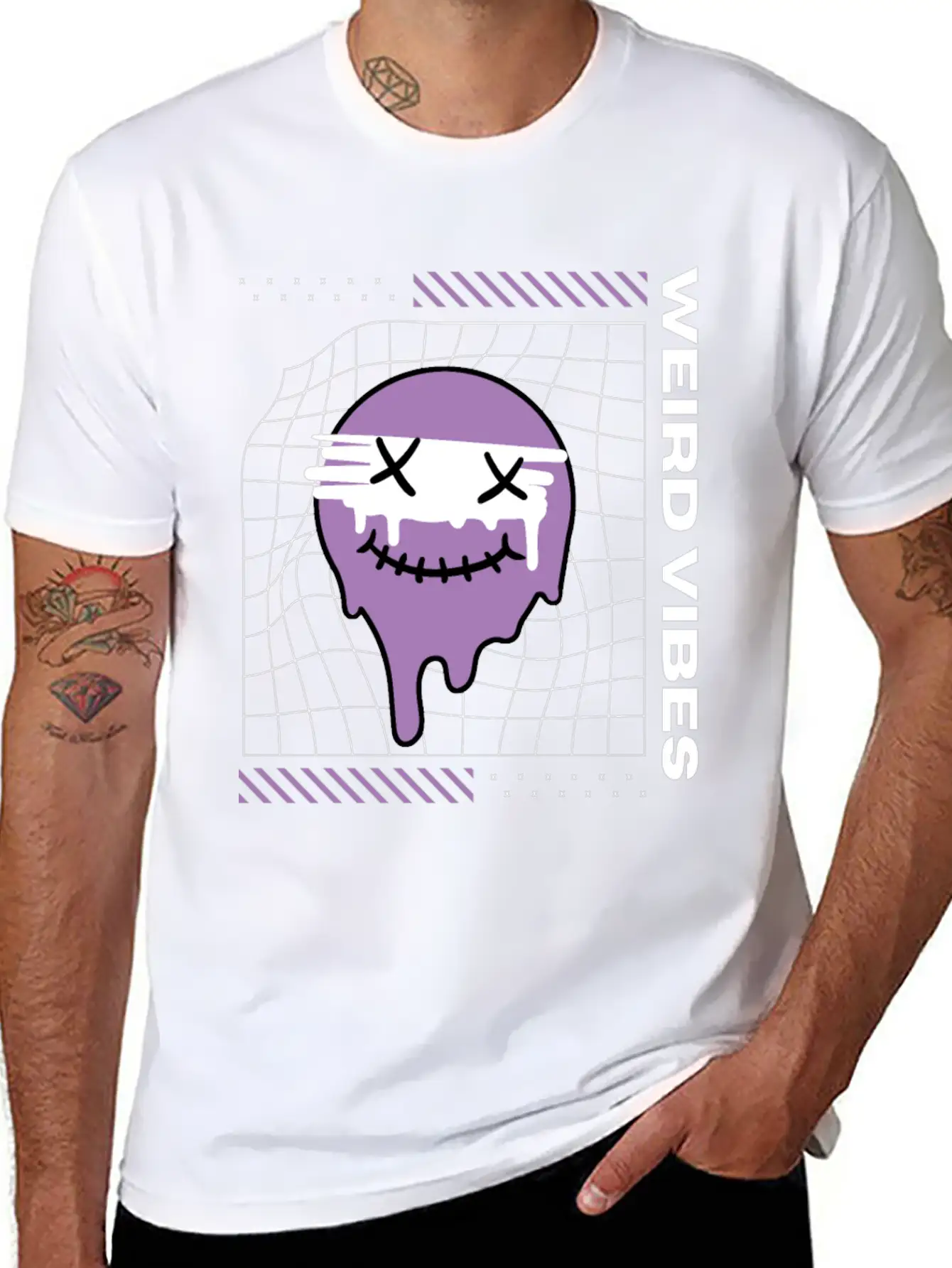 Weird Vibes Only Unisex Casual T-Shirt – Clean Design For Daily Comfort