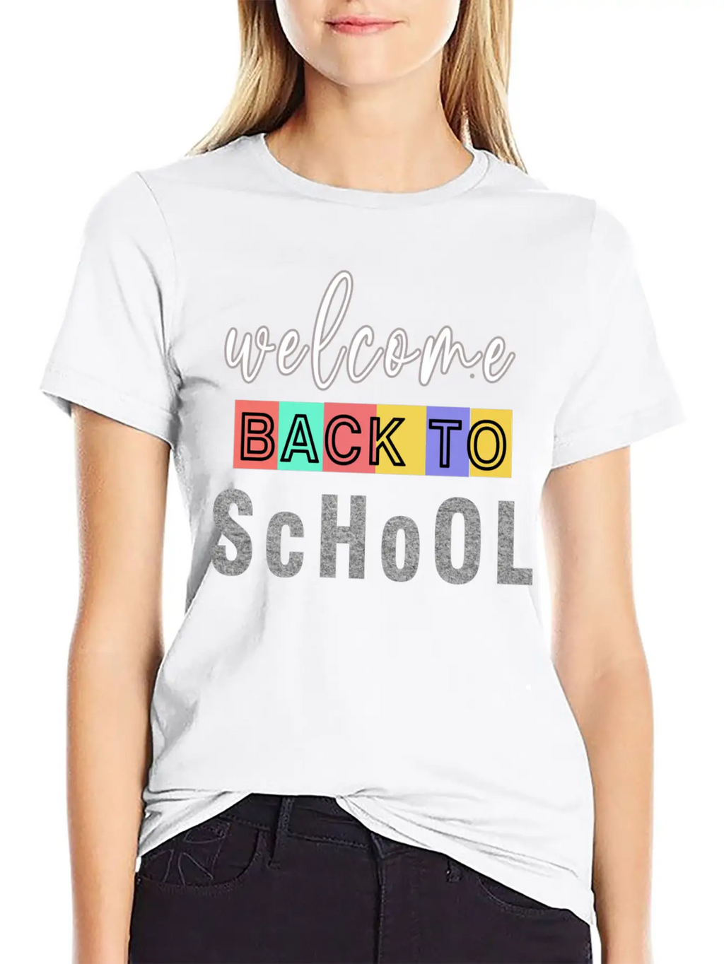 Welcome Back To School Unisex Casual T-Shirt – Clean Design For Daily Comfort