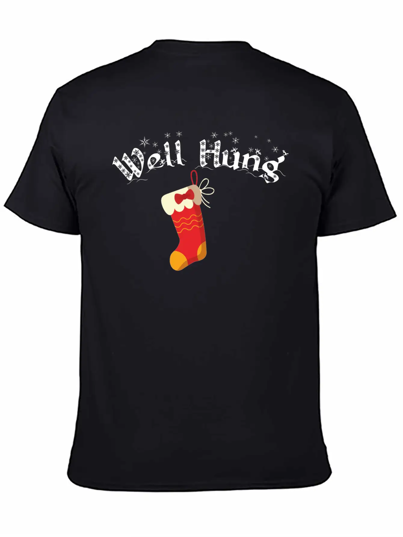 Well Hung Christmas Shirt Breathable Soft Cotton T-Shirt – Timeless Casual Look