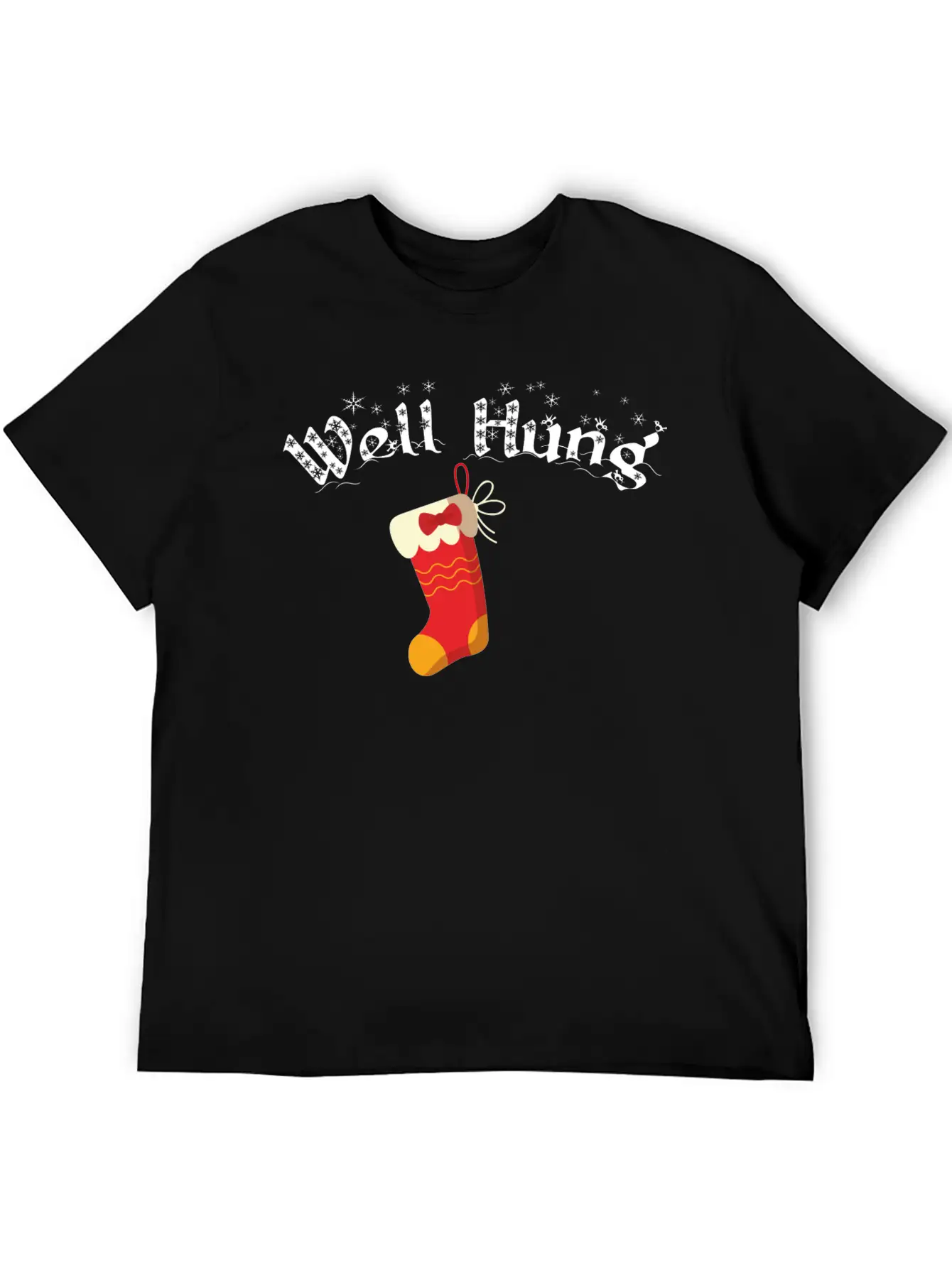 Well Hung Christmas Shirt Breathable Soft Cotton T-Shirt – Timeless Casual Look