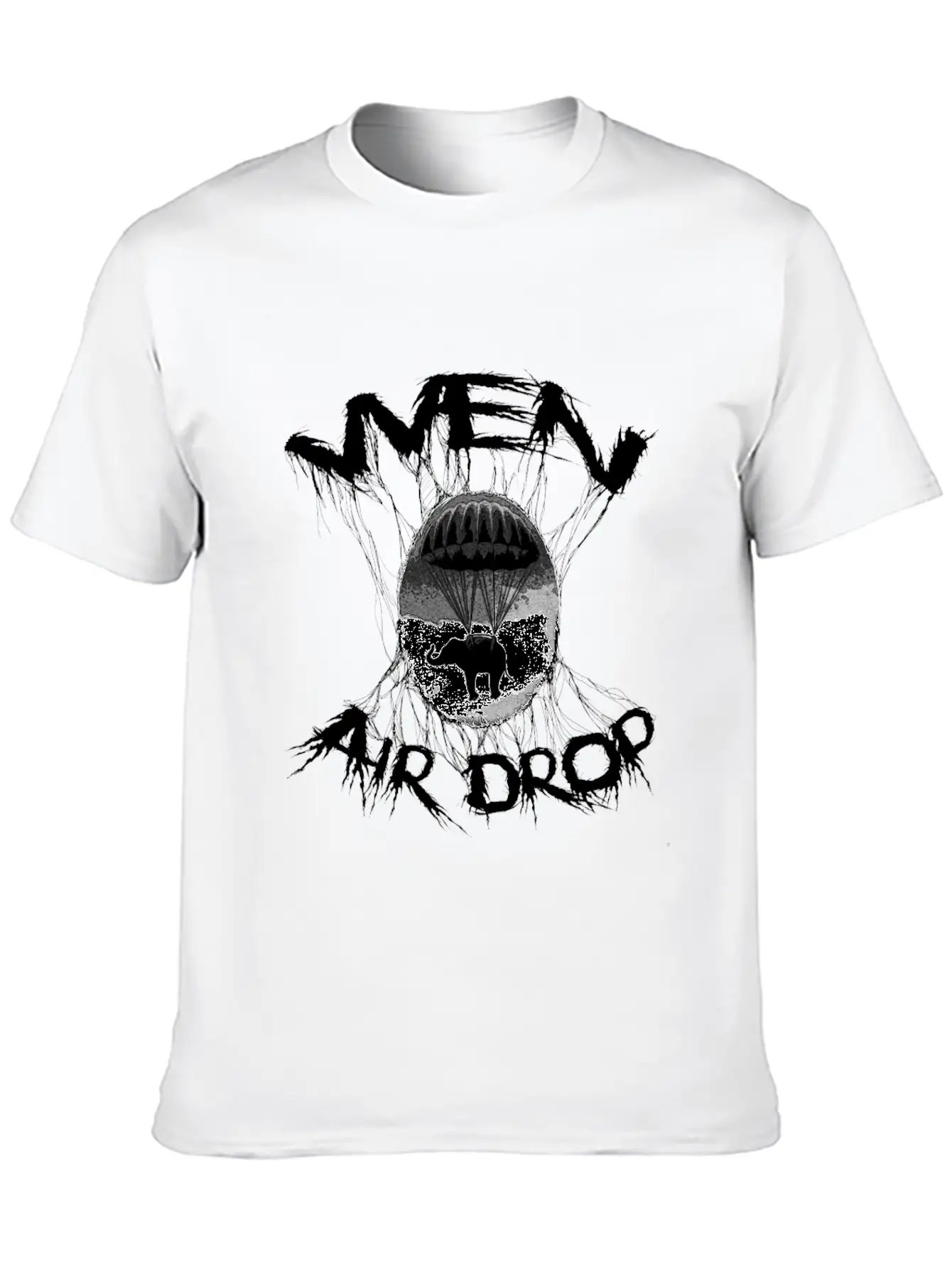 Wen Air Drop Classic Fit Graphic Tee For Daily Comfort – Unisex Cotton Shirt