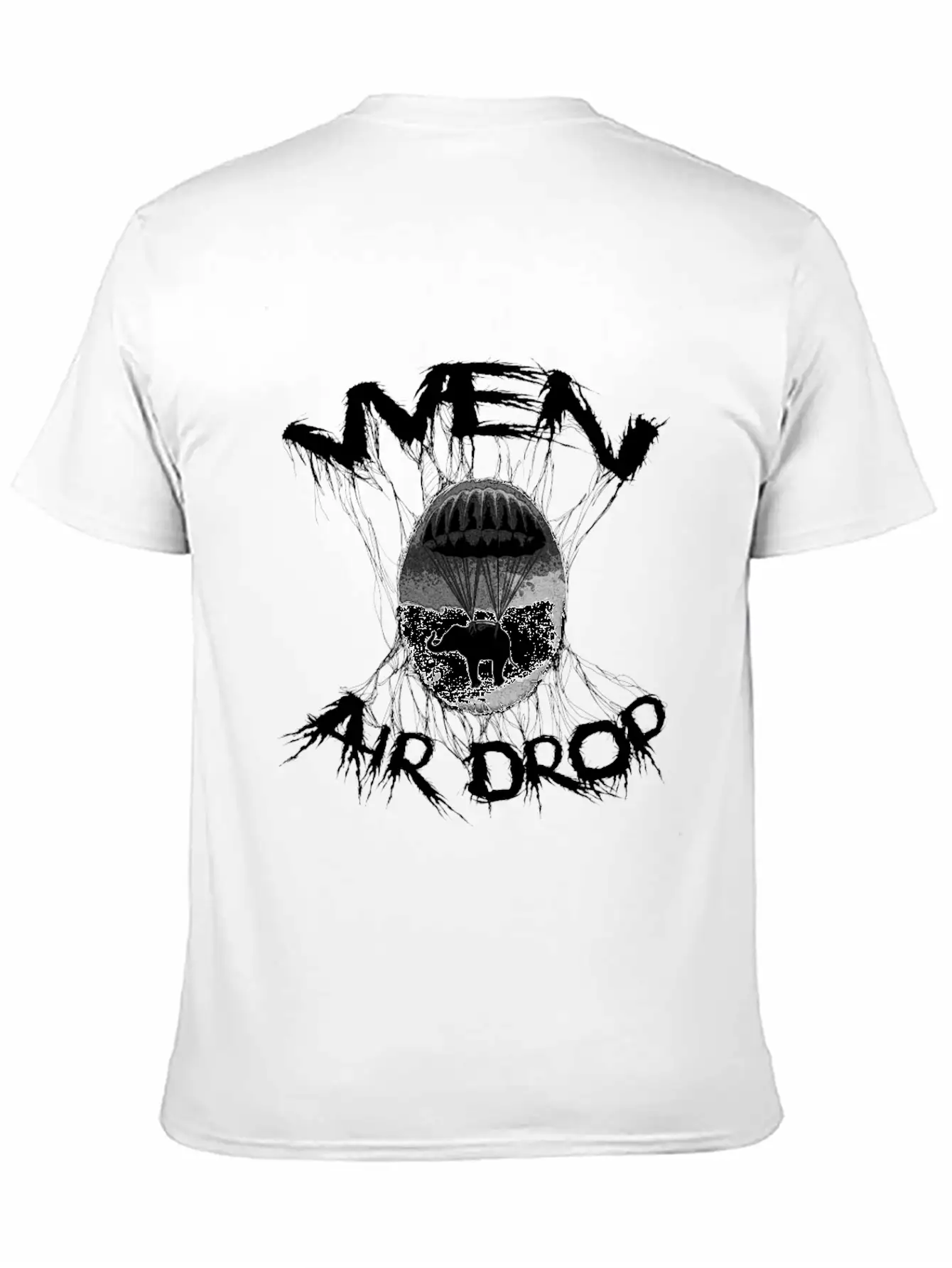 Wen Air Drop Classic Fit Graphic Tee For Daily Comfort – Unisex Cotton Shirt