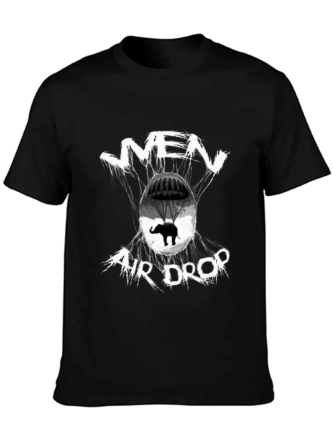 Wen Air Drop Classic Fit Graphic Tee For Daily Comfort – Unisex Cotton Shirt